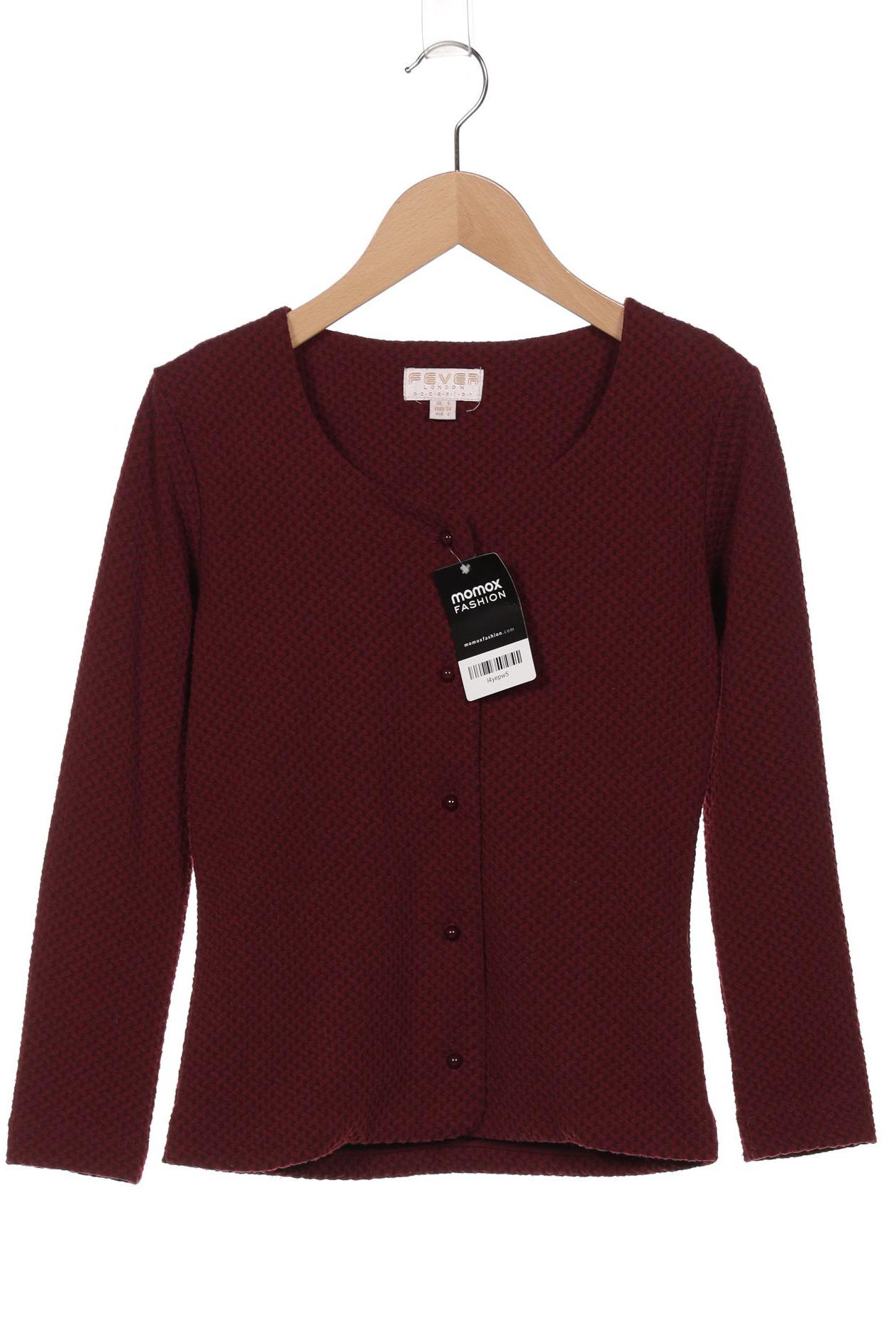 

Fever London Damen Strickjacke, bordeaux, Gr. 34
