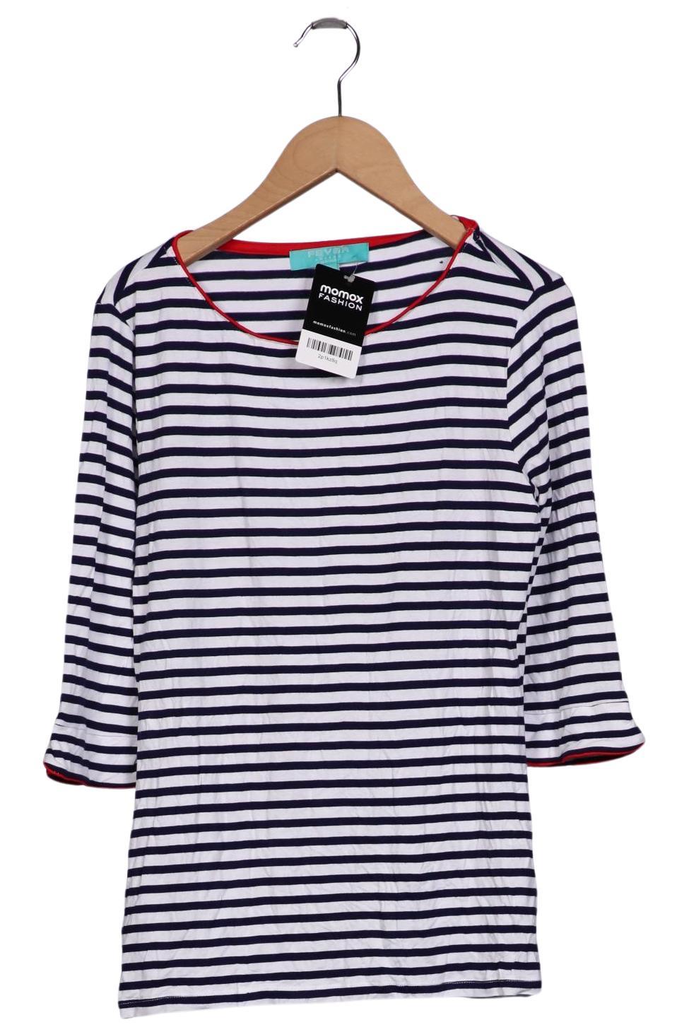 

Fever London Damen Langarmshirt, weiß, Gr. 40