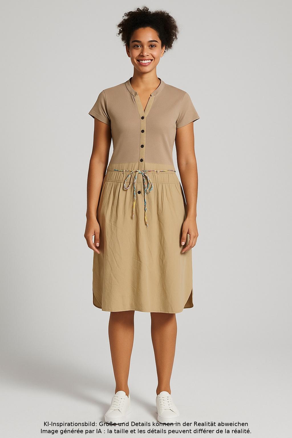 

FFC Damen Kleid, beige, Gr. 38