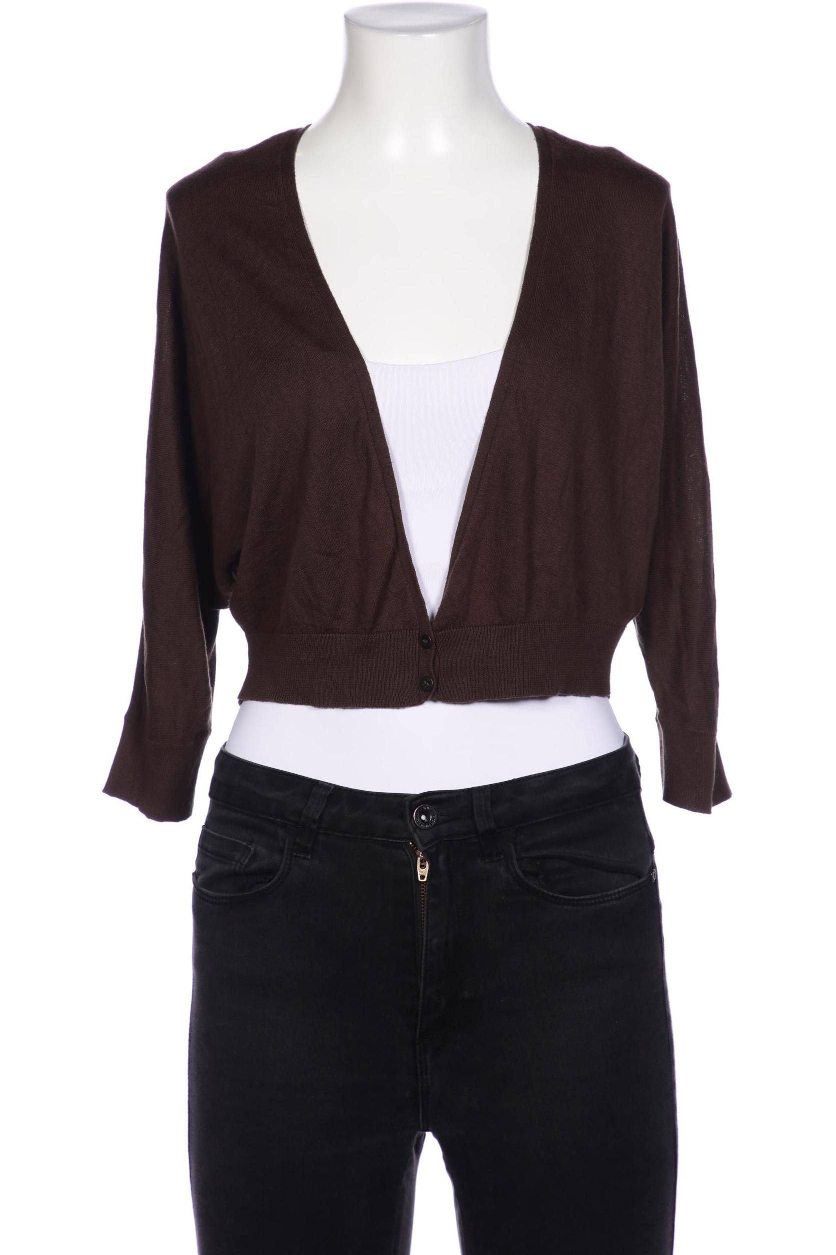 

FFC Damen Strickjacke, braun, Gr. 38