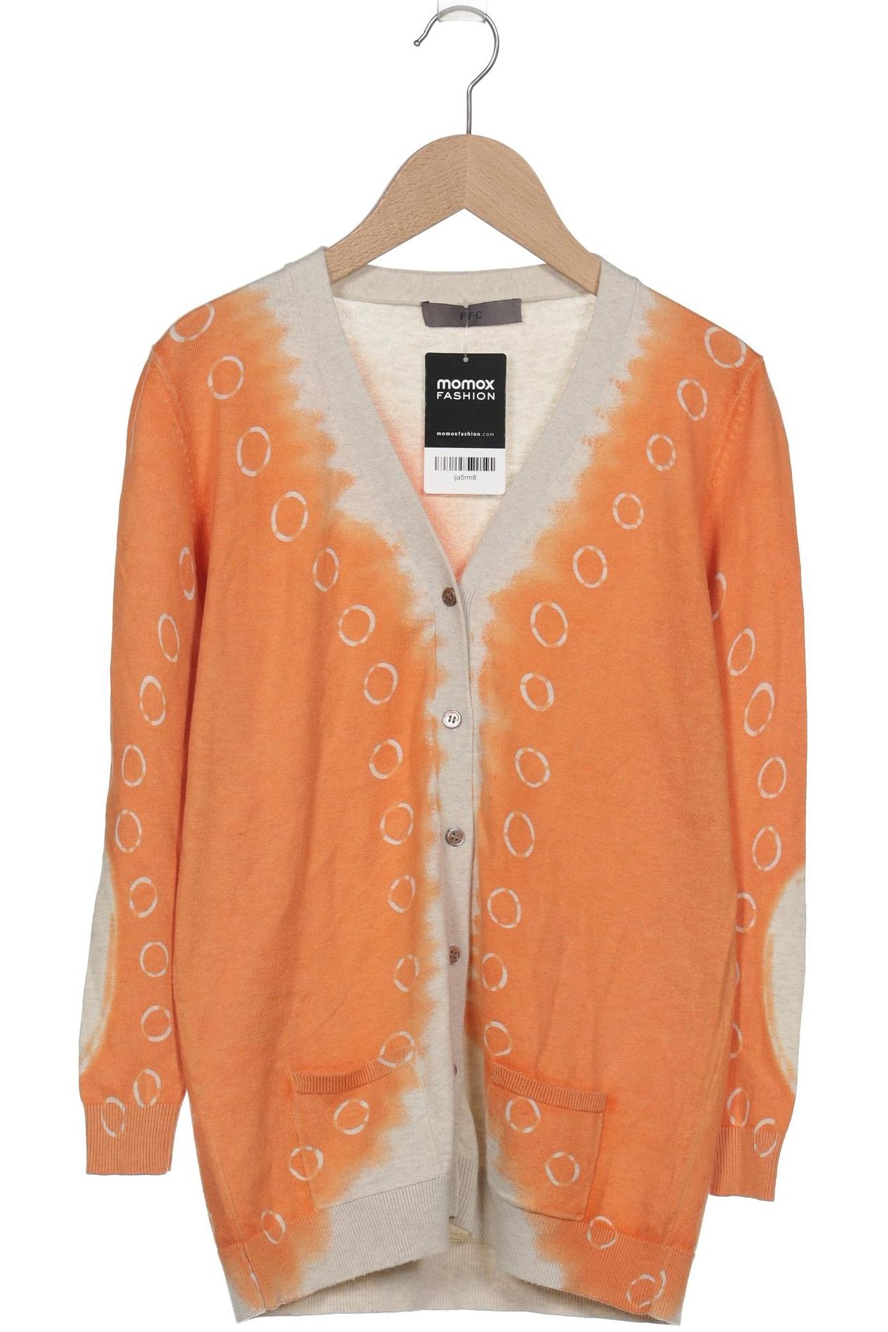 

FFC Damen Strickjacke, orange, Gr. 36