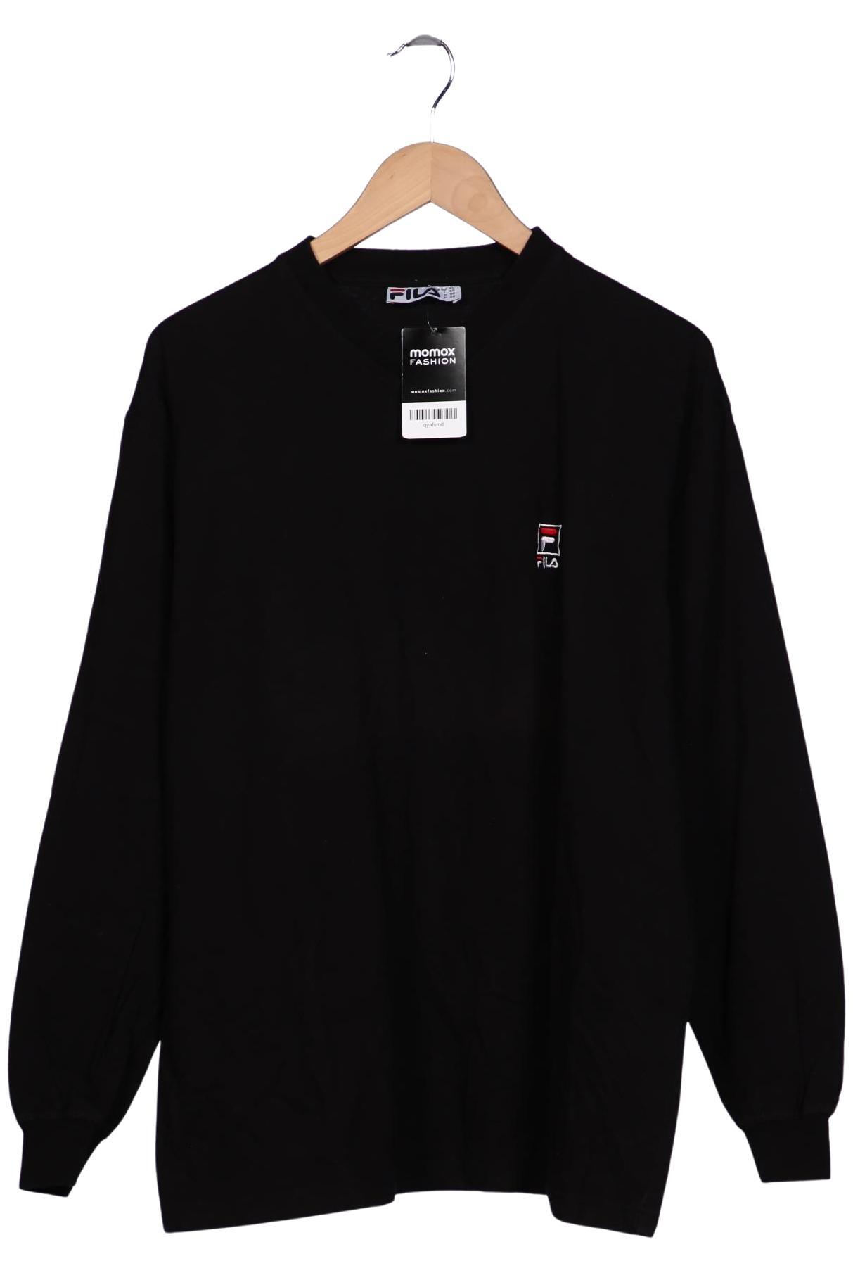 

Fila Herren Langarmshirt, schwarz, Gr. 56