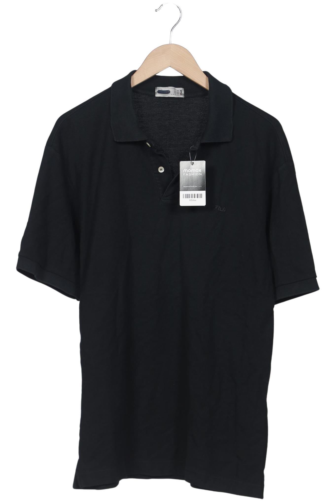

Fila Herren Poloshirt, schwarz, Gr. 54