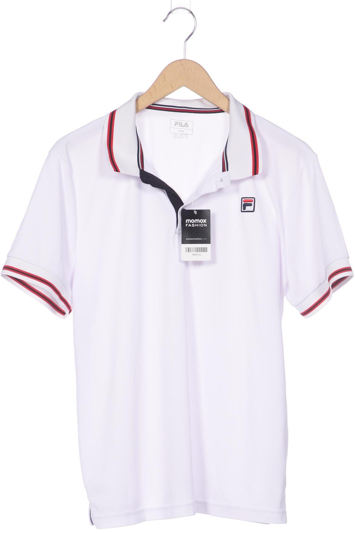 

Fila Herren Poloshirt, weiß, Gr. 54