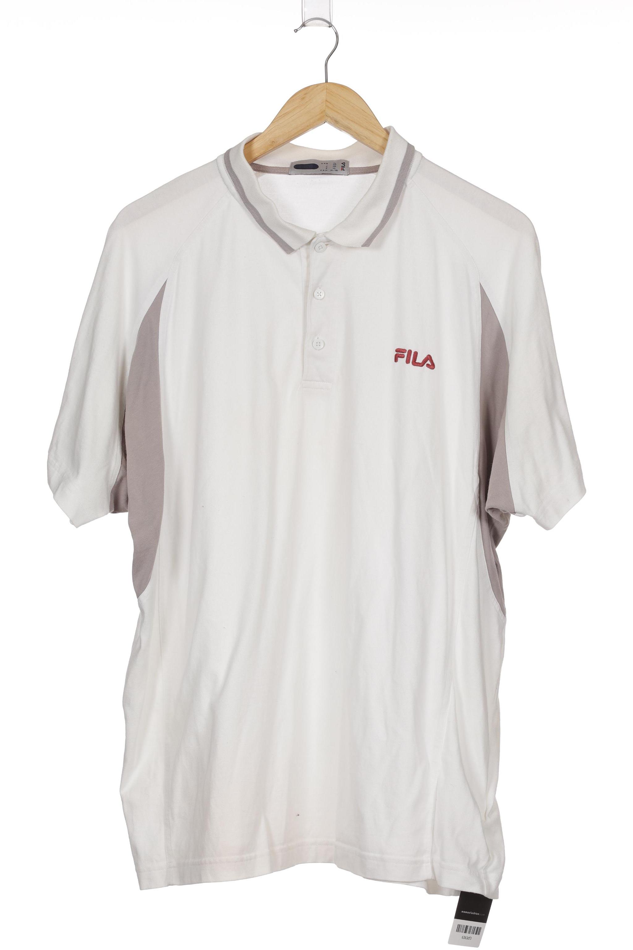 

Fila Herren Poloshirt, weiß, Gr. 56