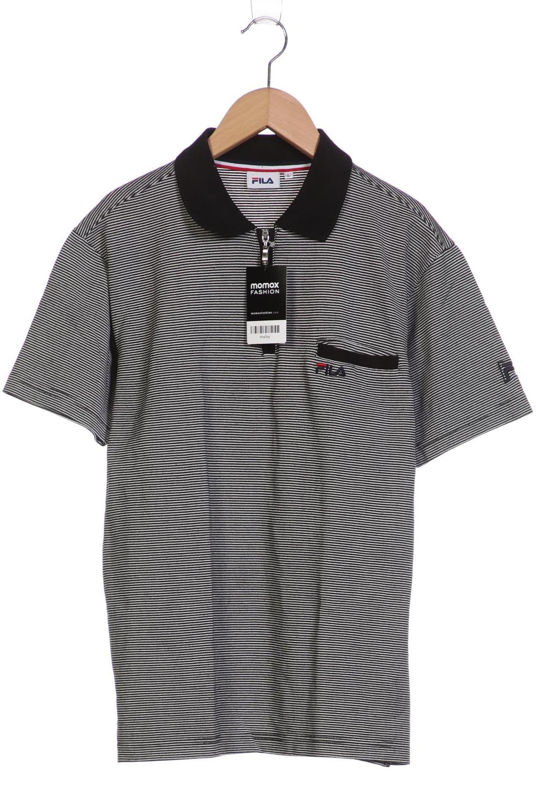 

Fila Herren Poloshirt, schwarz, Gr. 52