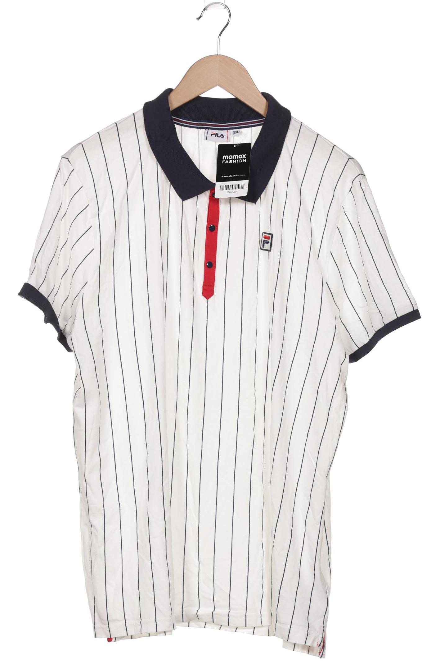 

Fila Herren Poloshirt, weiß, Gr. 56