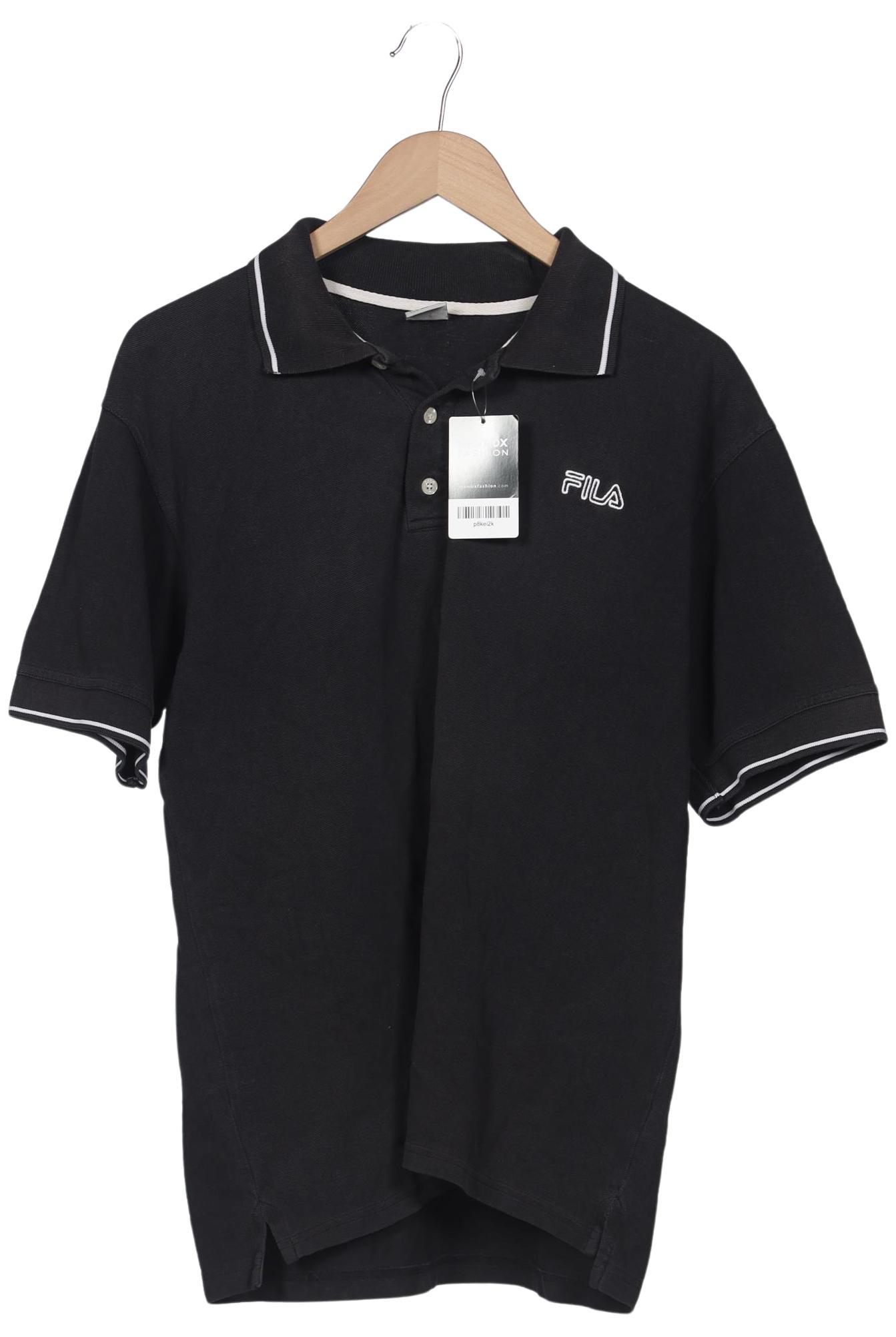 

Fila Herren Poloshirt, schwarz, Gr. 50