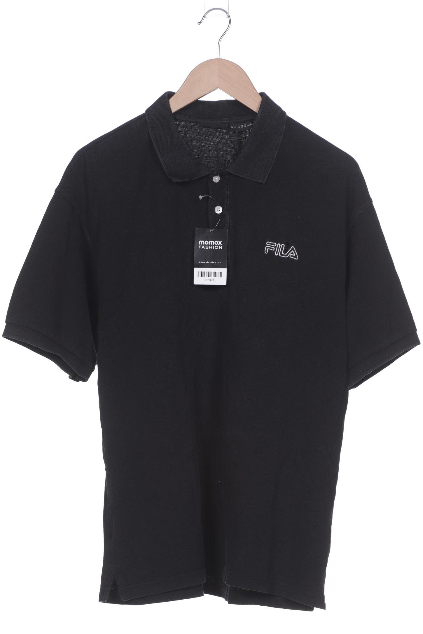 

Fila Herren Poloshirt, schwarz, Gr. 54