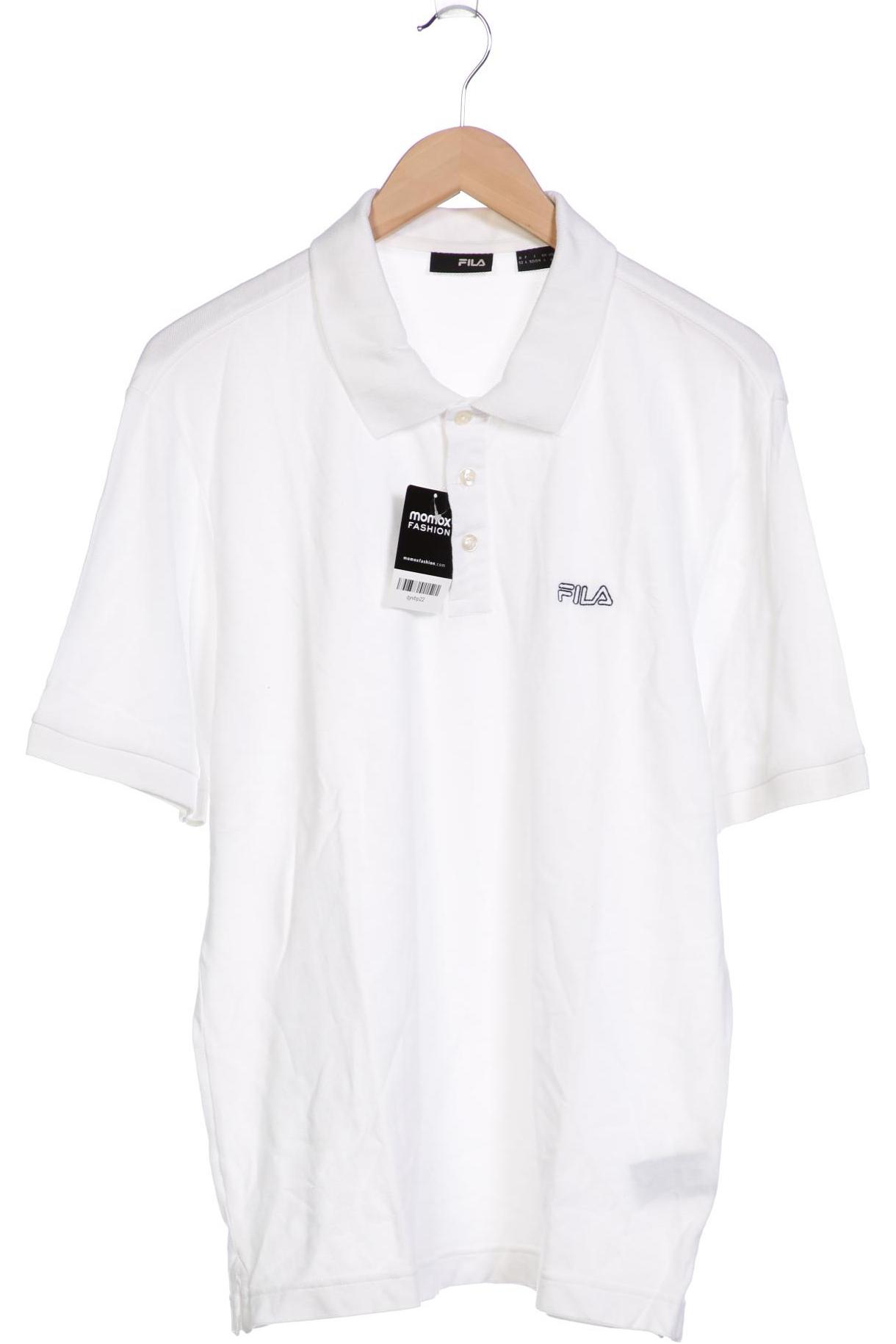 

Fila Herren Poloshirt, weiß, Gr. 52