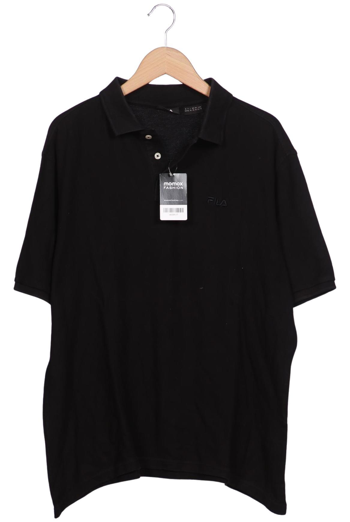 

Fila Herren Poloshirt, schwarz, Gr. 54