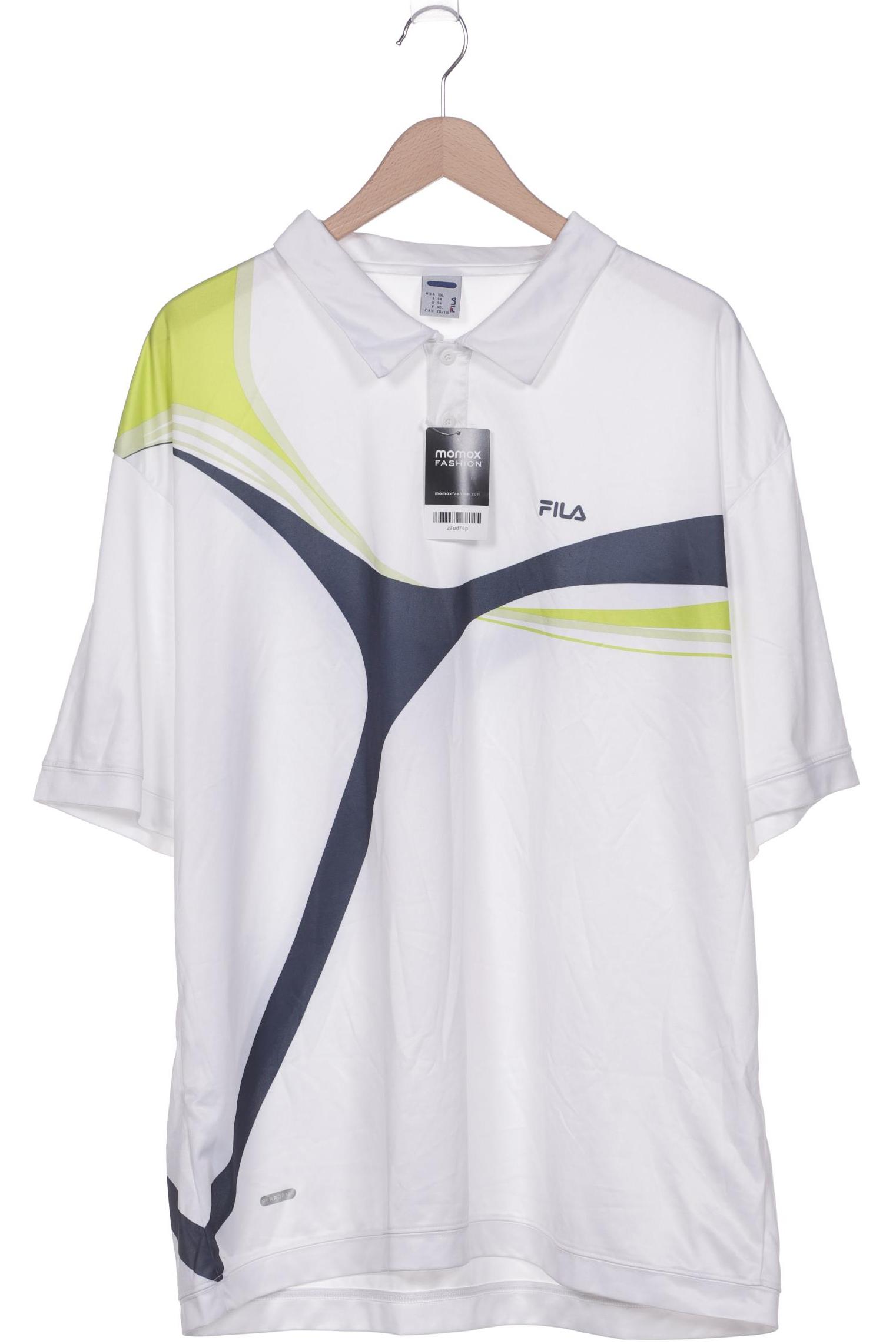 

Fila Herren Poloshirt, weiß, Gr. 56