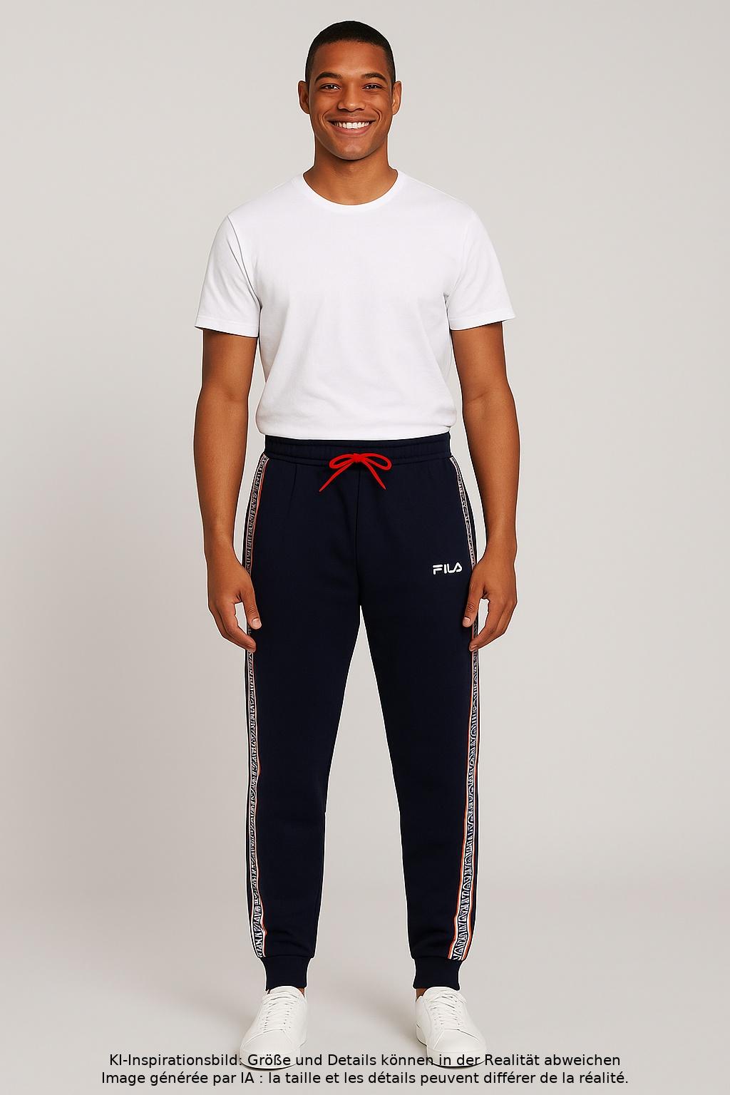 

Fila Herren Stoffhose, marineblau, Gr. 0