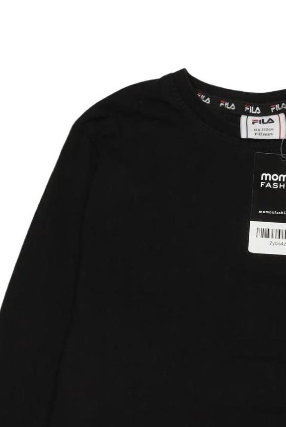Thumbnail - Fila Jungen Langarmshirt, schwarz, Gr. 146/152