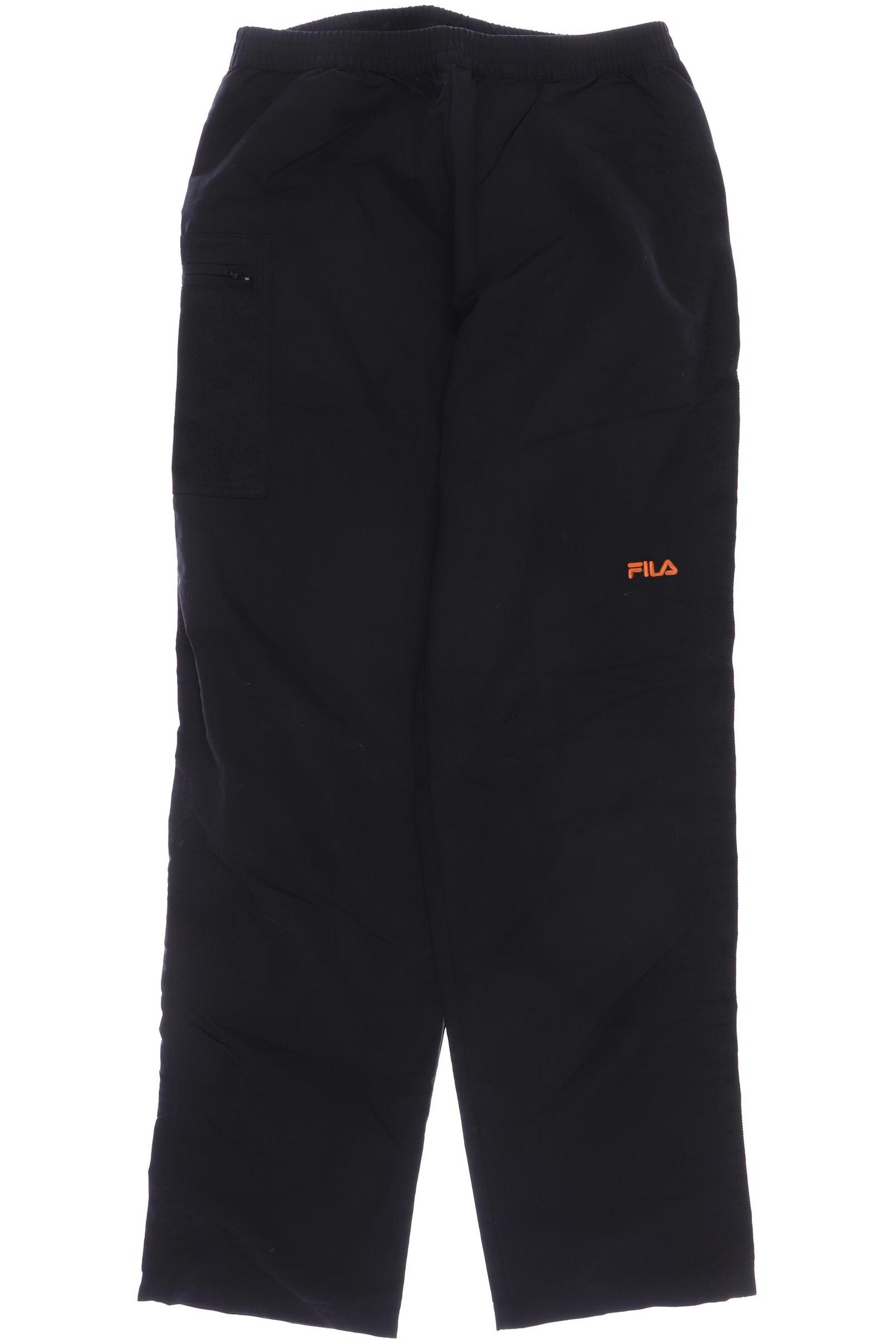 

FILA Jungen Stoffhose, schwarz