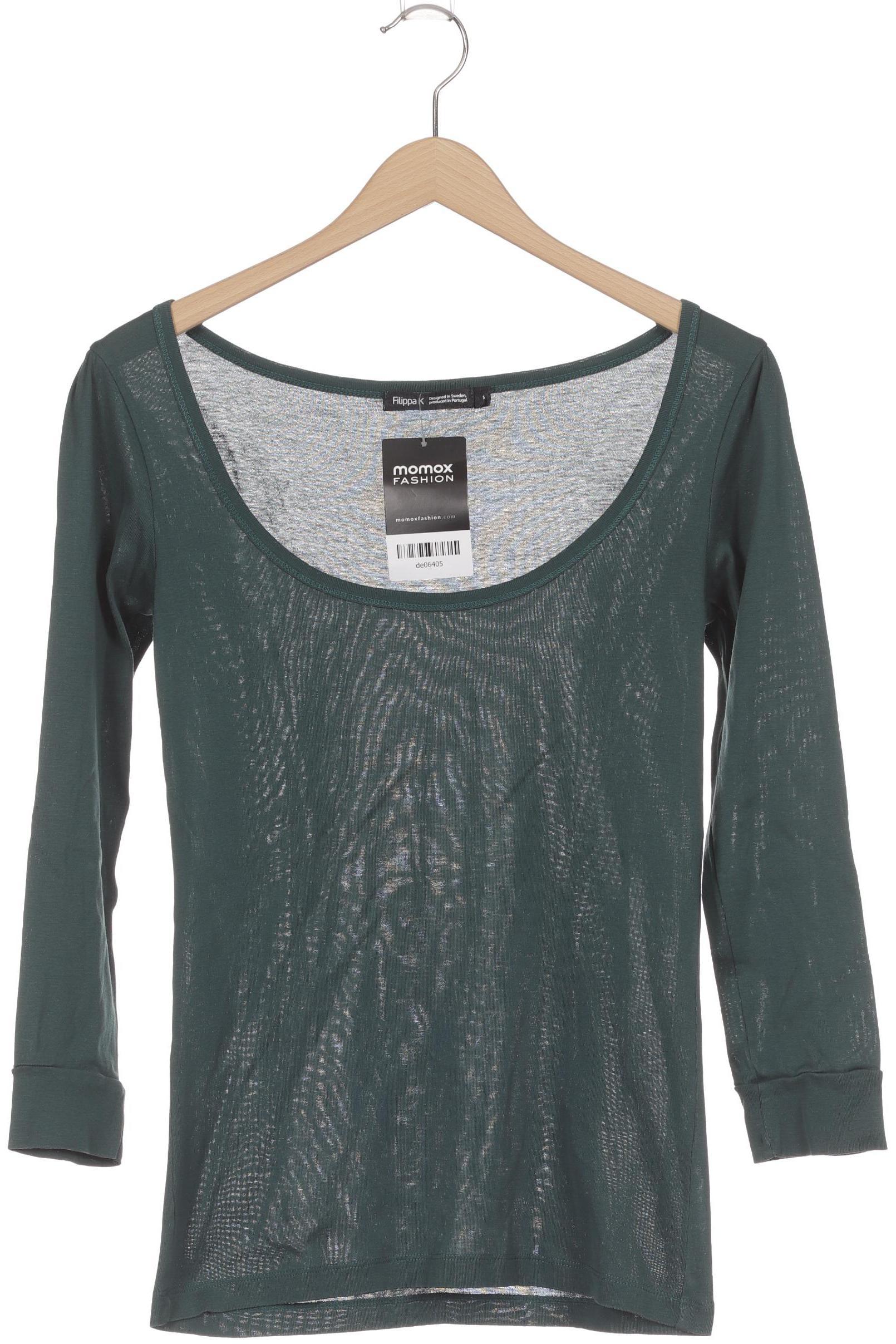 

Filippa K Damen Langarmshirt, grün, Gr.