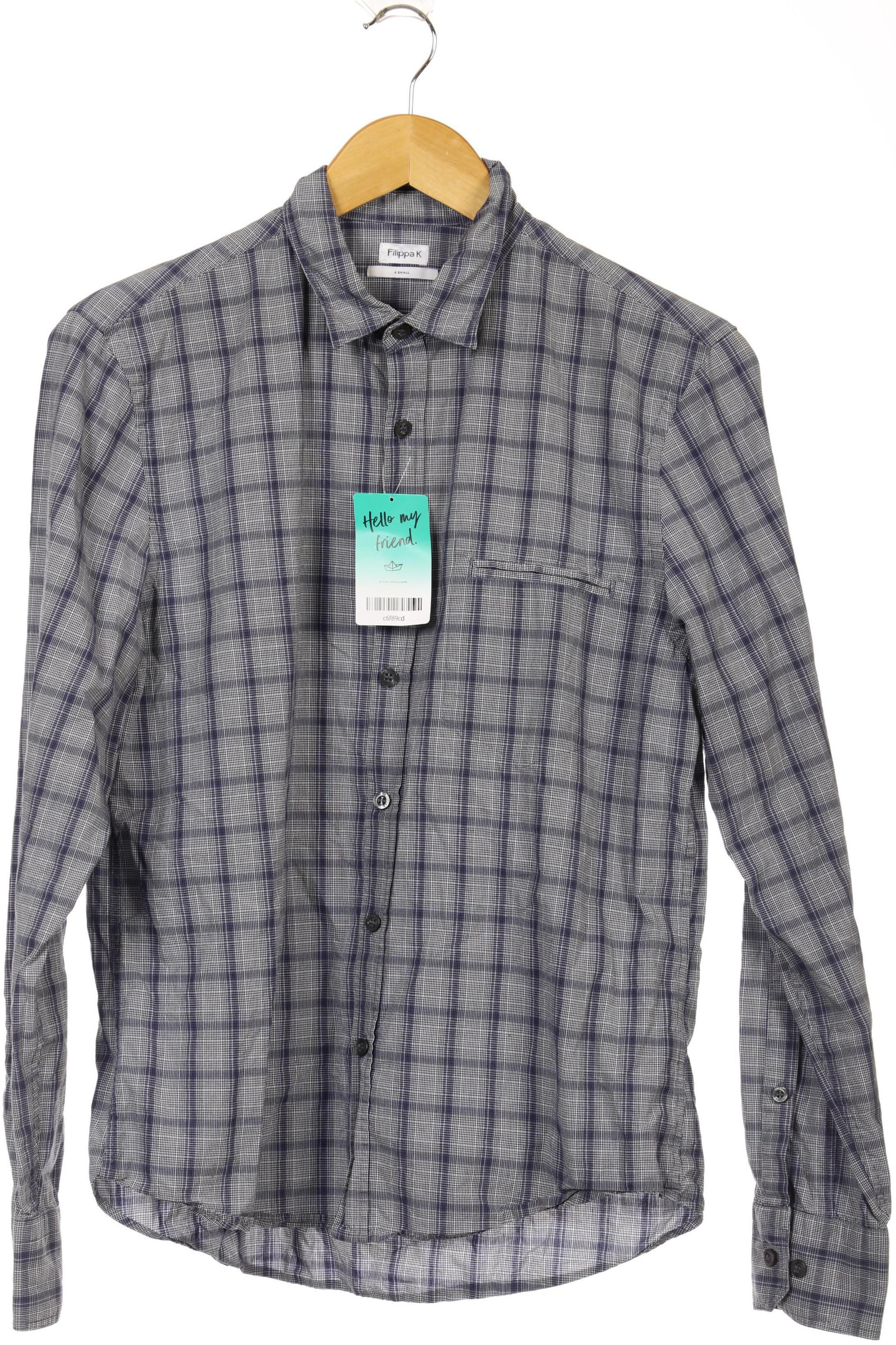 Thumbnail - Filippa K Herren Hemd, grau, Gr.