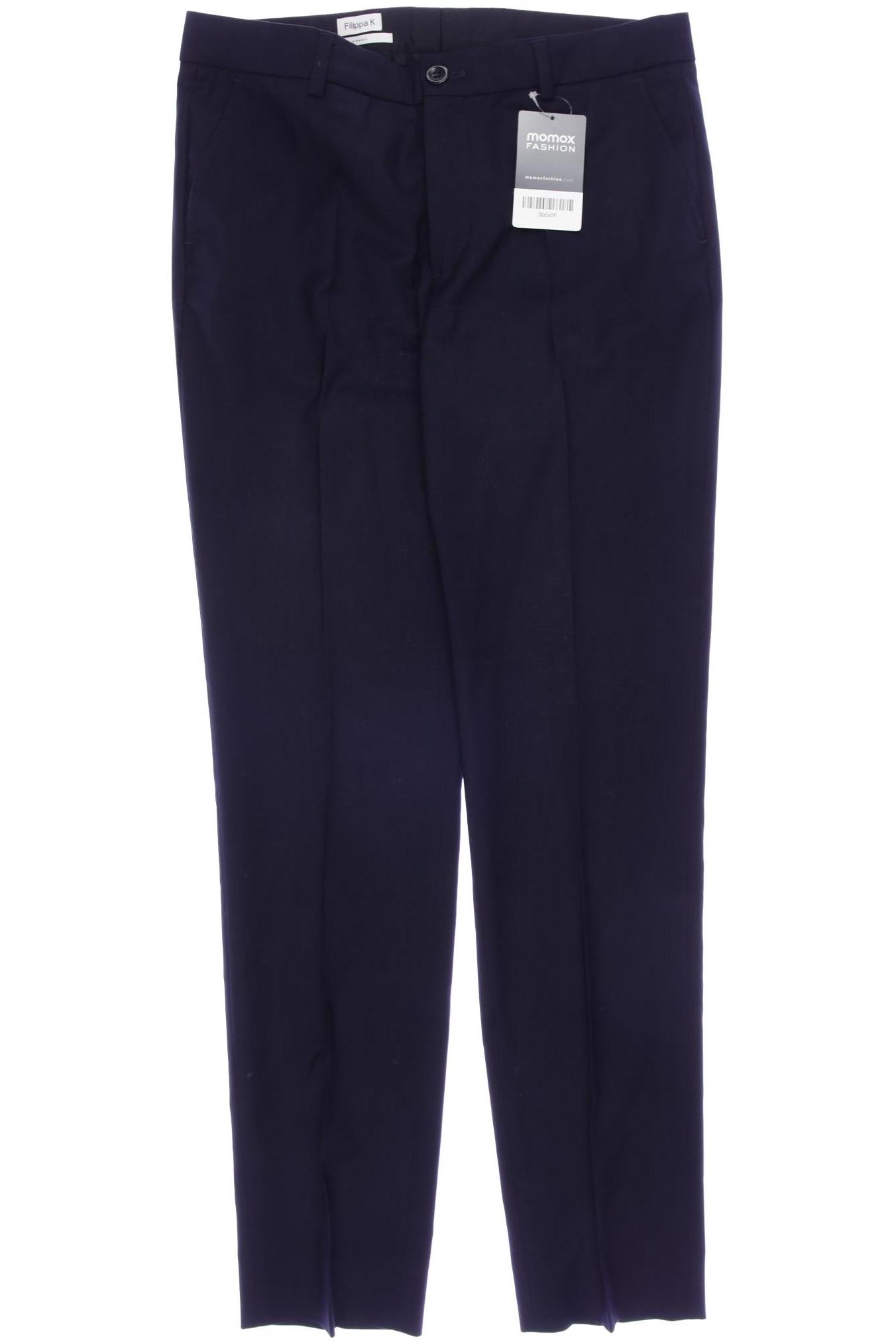 

Filippa K Damen Stoffhose, marineblau, Gr. 0