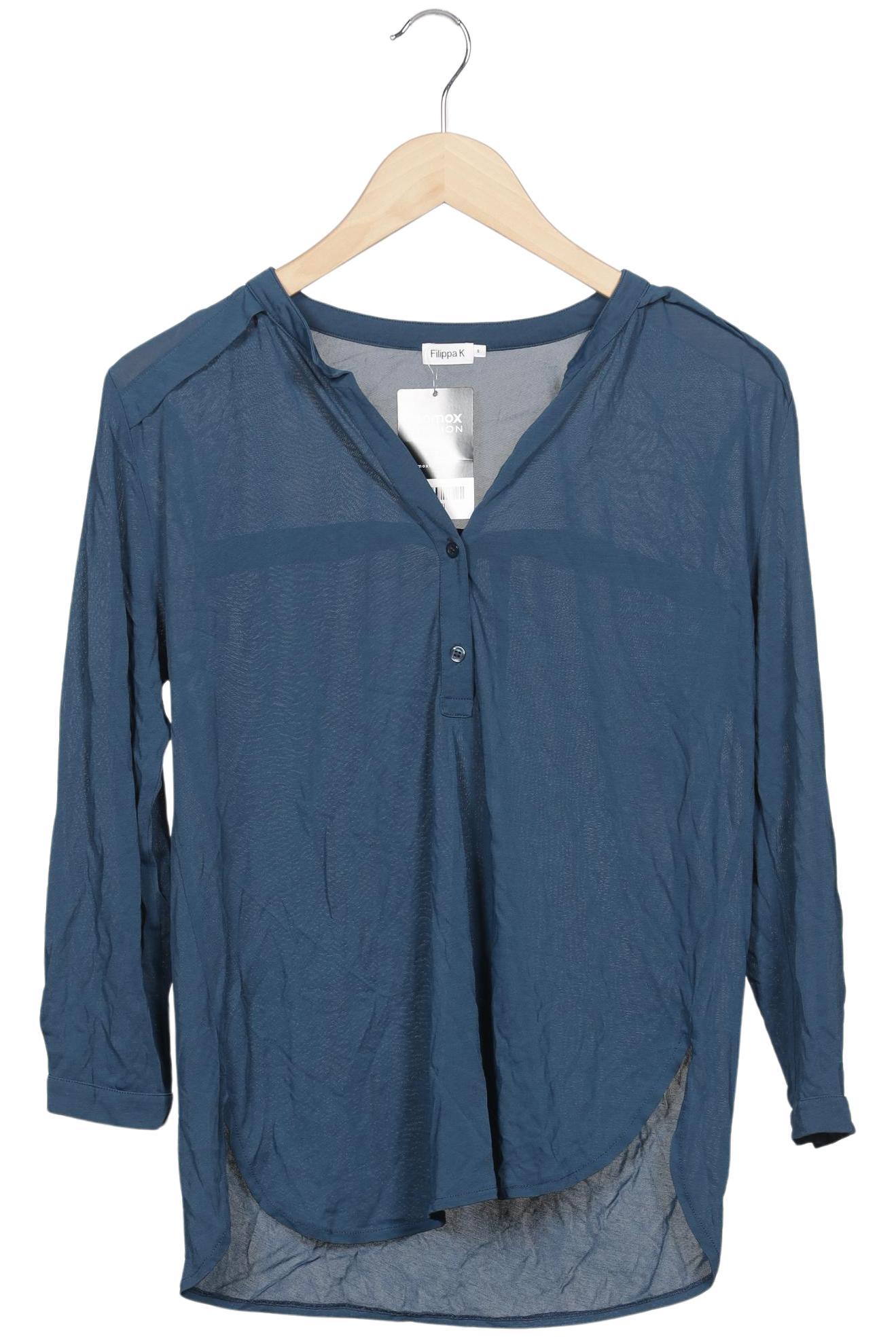 

Filippa K Damen Langarmshirt, blau, Gr. 36
