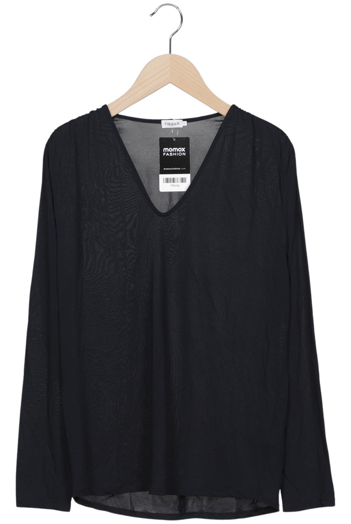 

Filippa K Damen Langarmshirt, marineblau, Gr. 36
