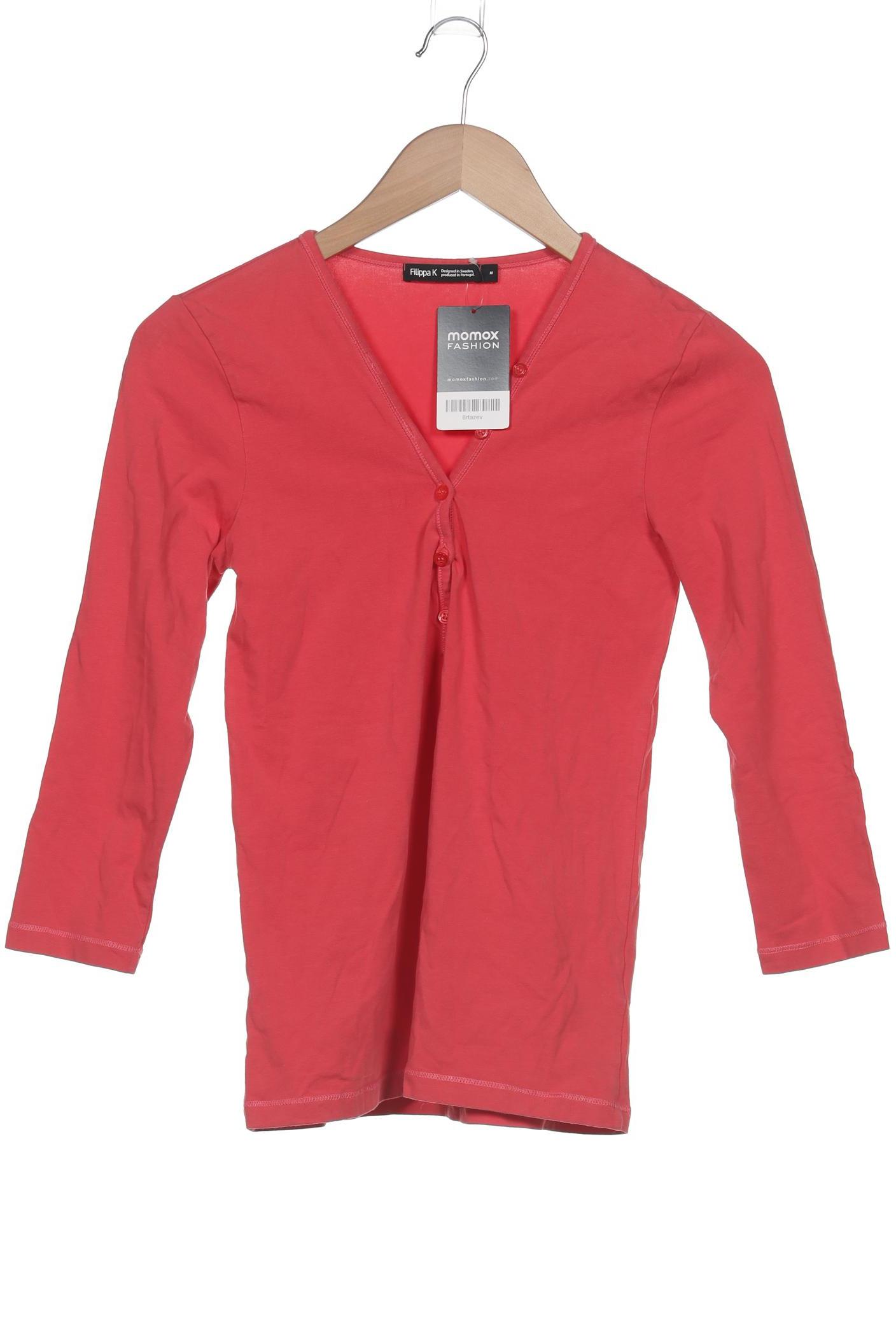 

Filippa K Damen Langarmshirt, rot, Gr. 38