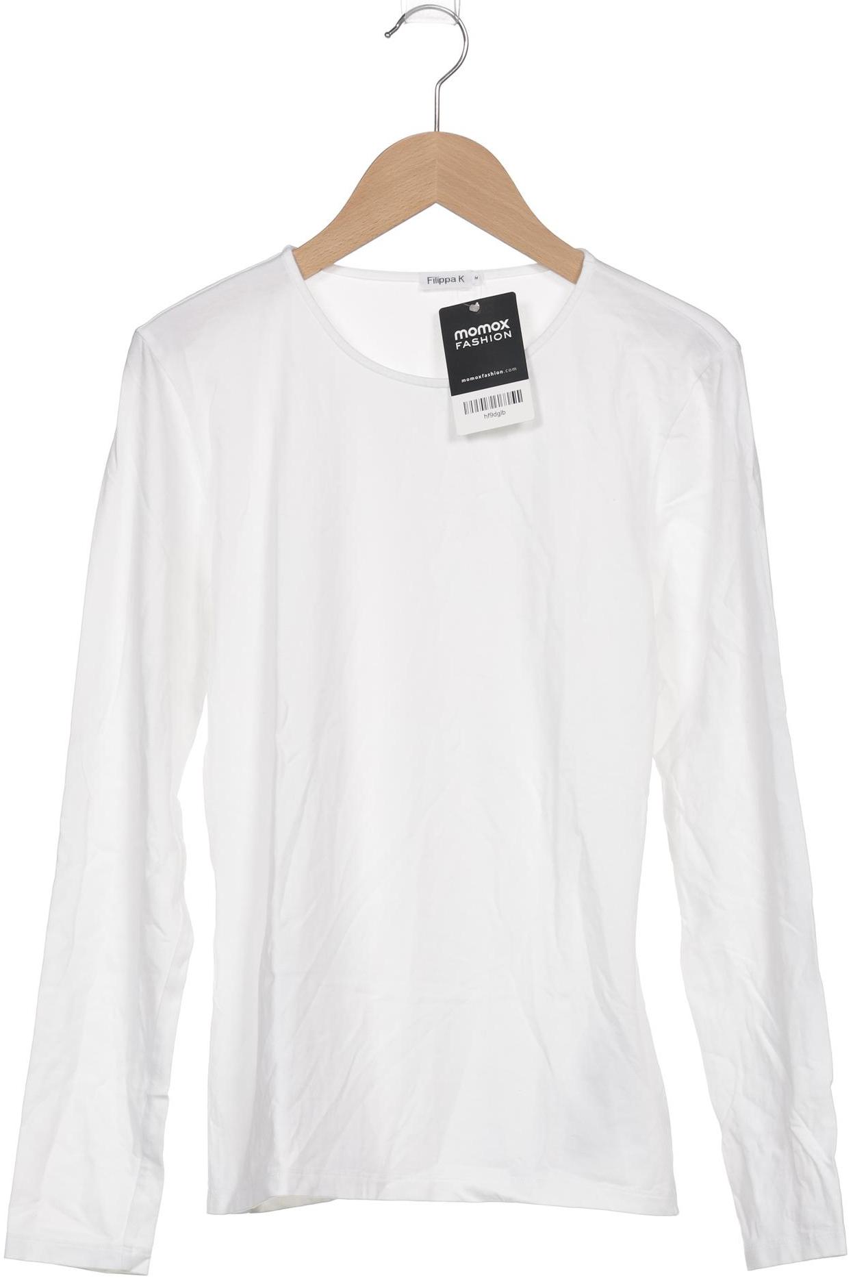 

Filippa K Damen Langarmshirt, weiß, Gr. 38