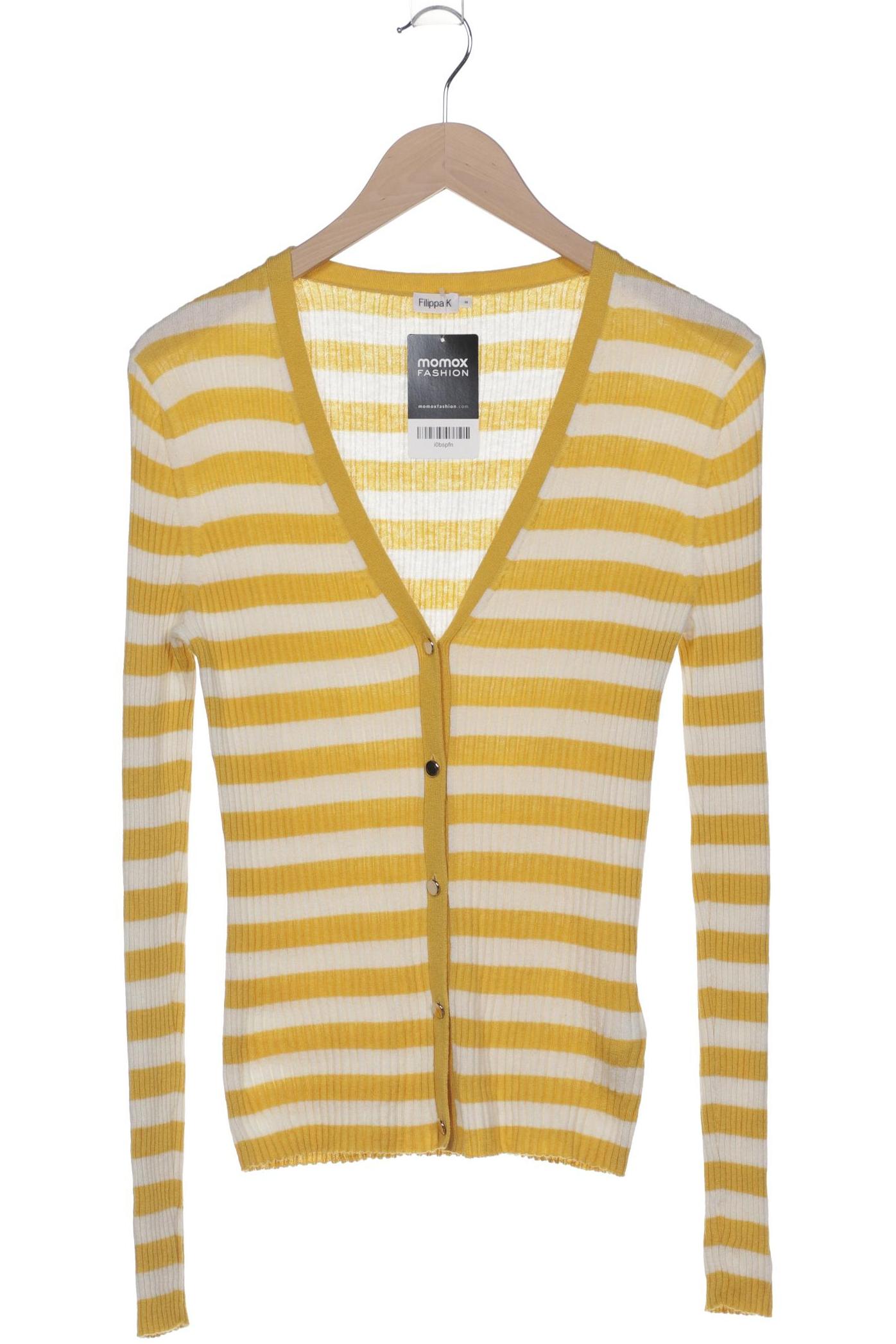 

Filippa K Damen Strickjacke, gelb, Gr. 38