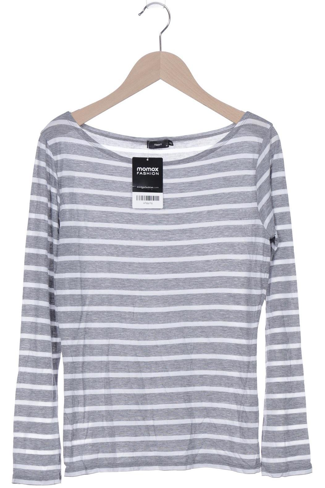 

Filippa K Damen Langarmshirt, grau, Gr. 34