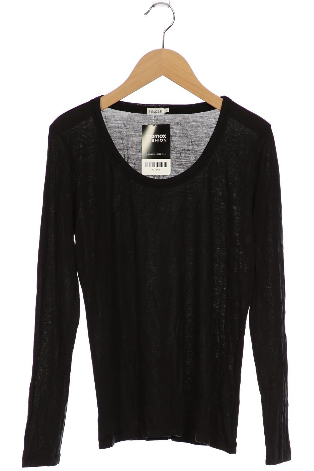 

Filippa K Damen Langarmshirt, schwarz, Gr. 38