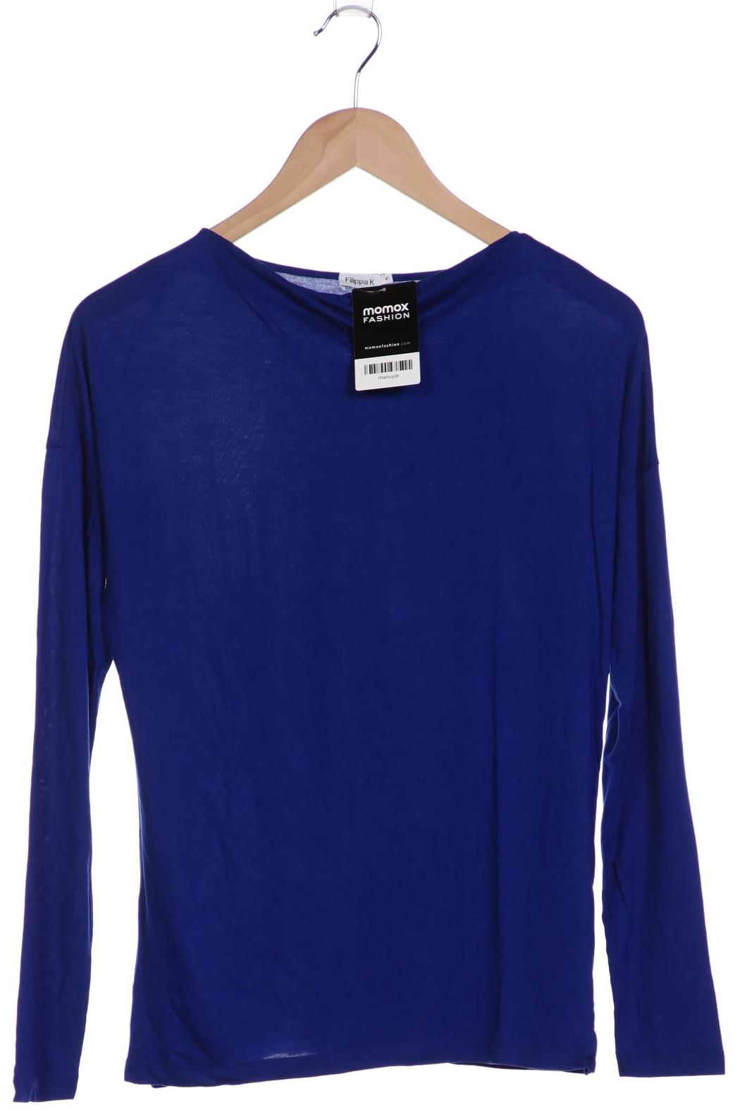 

Filippa K Damen Langarmshirt, blau, Gr. 38