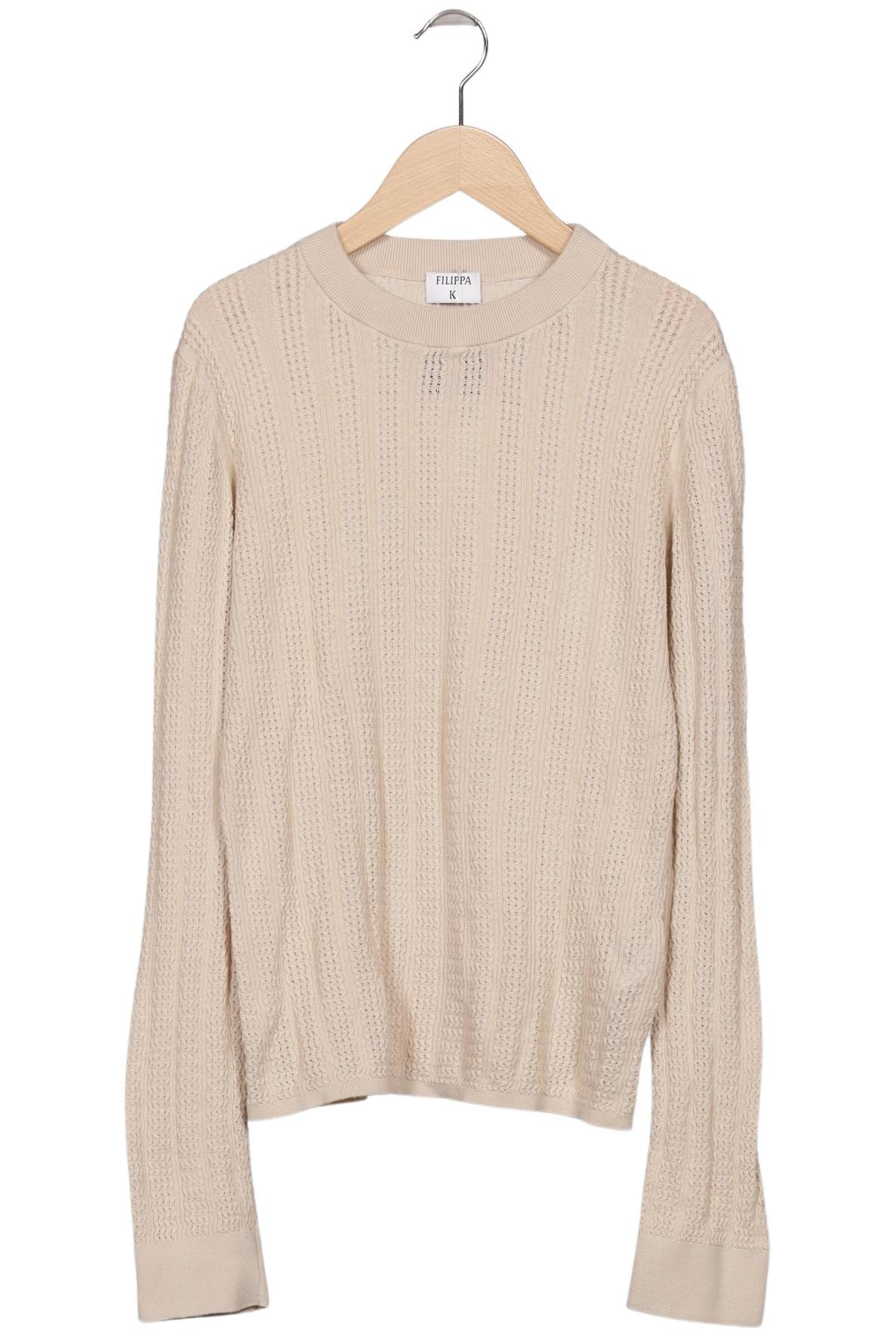 

Filippa K Damen Langarmshirt, beige, Gr. 42