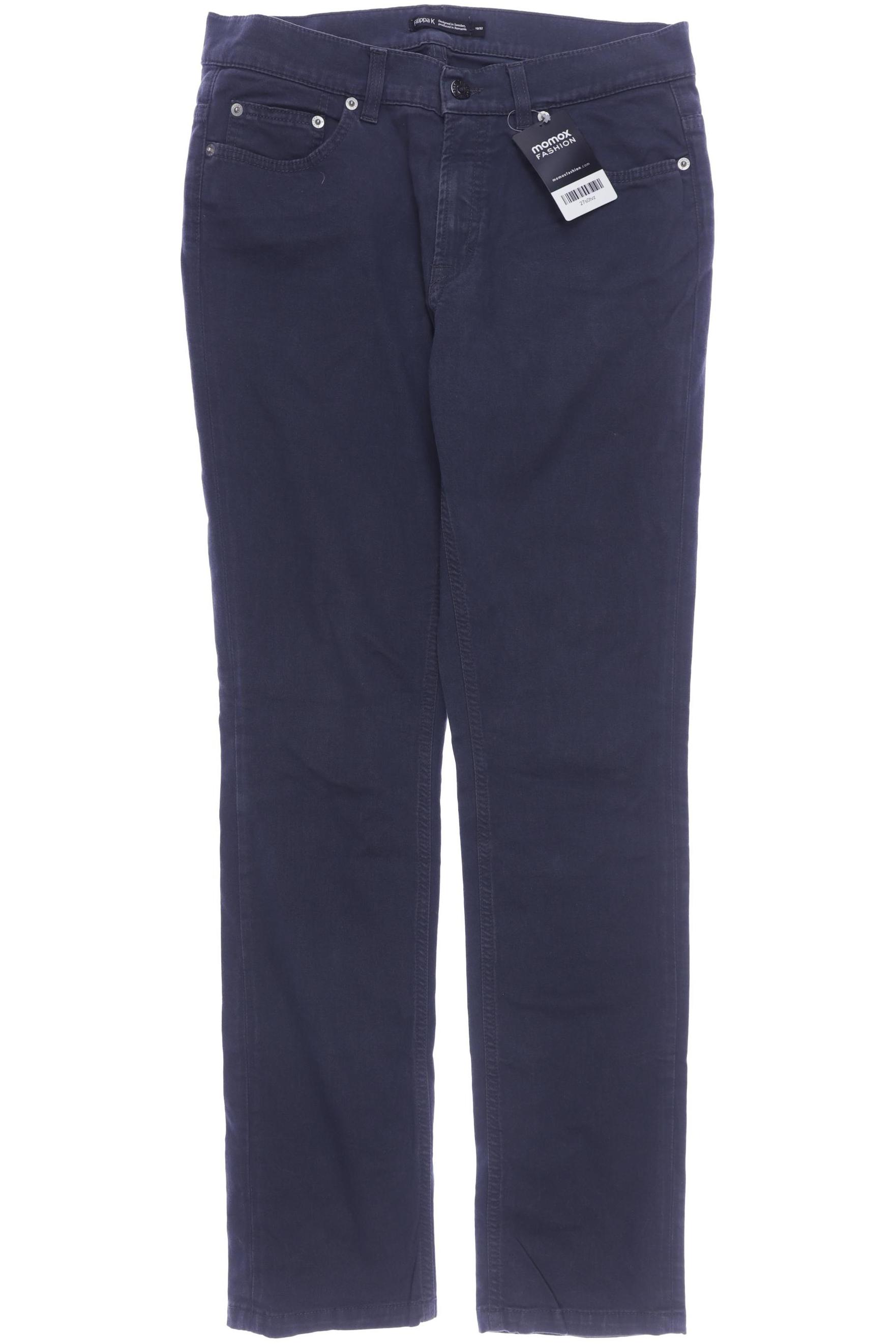

Filippa K Damen Stoffhose, marineblau, Gr. 30
