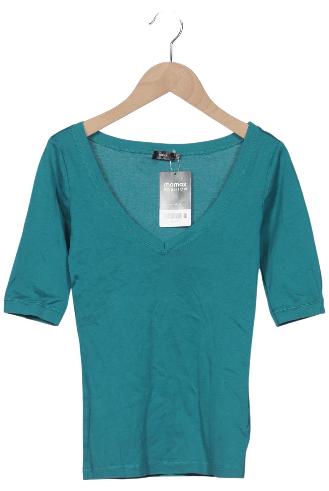 

Filippa K Damen T-Shirt, türkis, Gr. 36