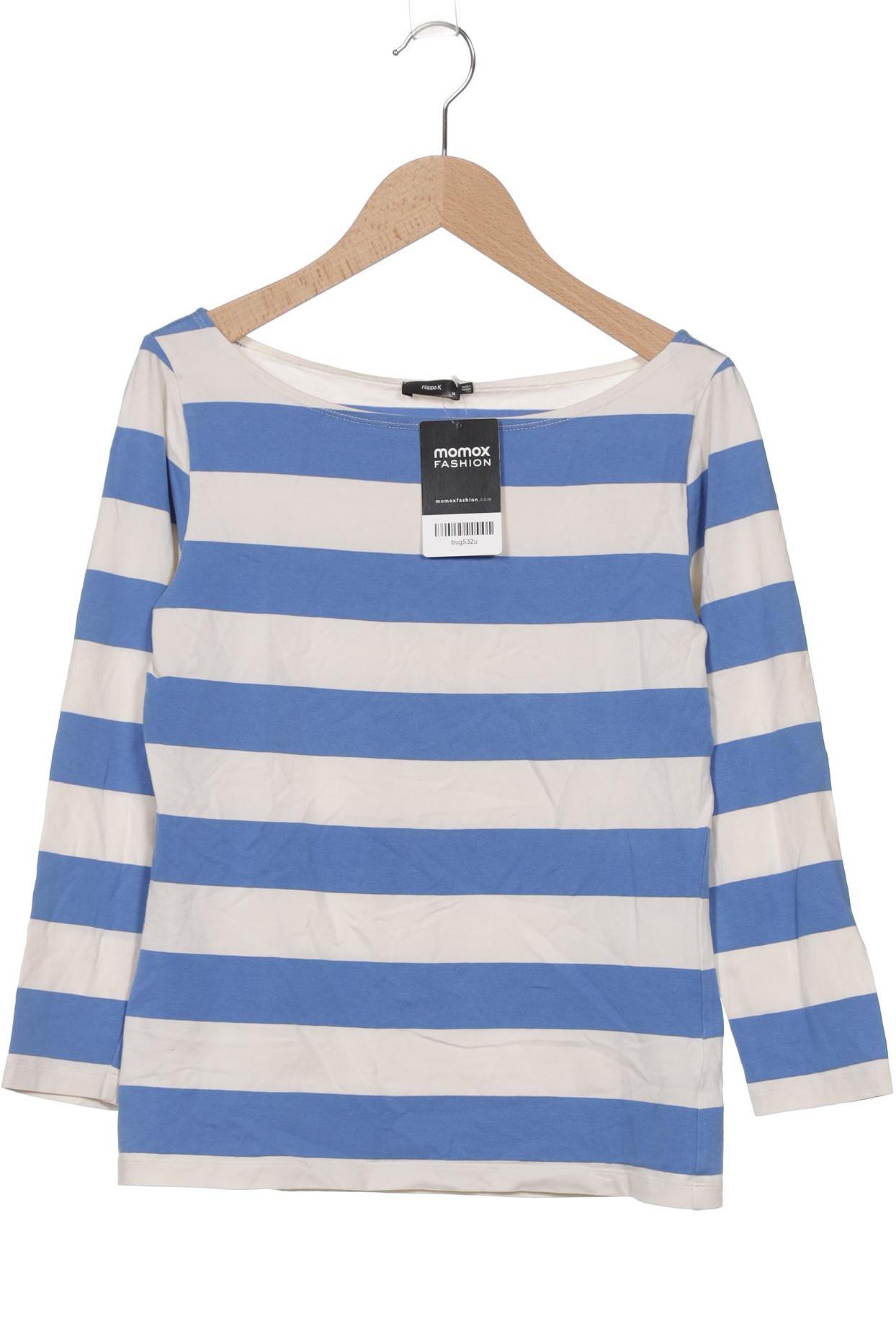 

Filippa K Damen Langarmshirt, blau, Gr. 38