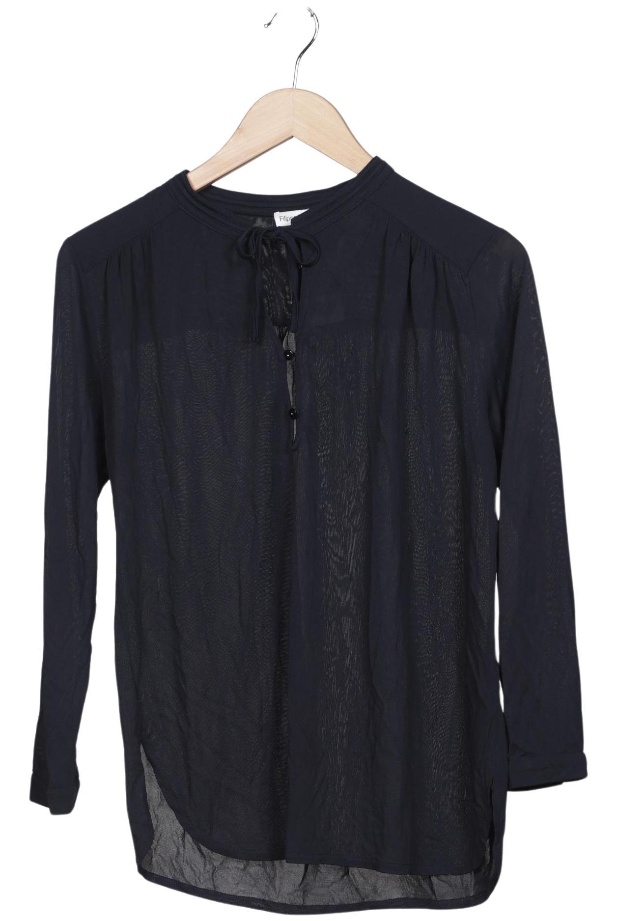 

Filippa K Damen Langarmshirt, marineblau, Gr. 36