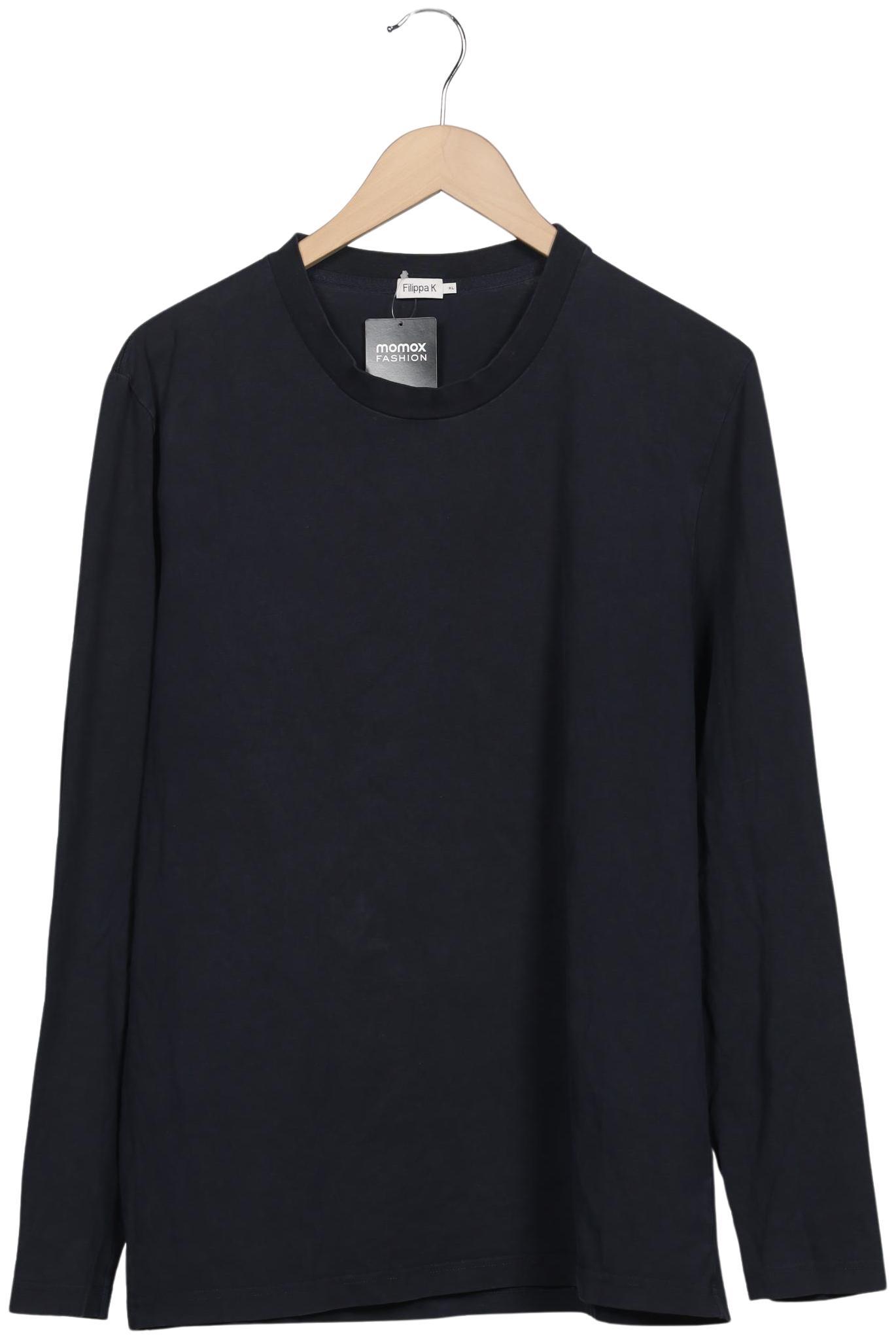 

Filippa K Herren Langarmshirt, marineblau, Gr. 54