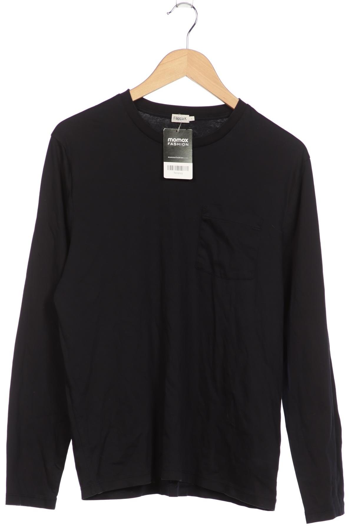 

Filippa K Herren Langarmshirt, marineblau, Gr. 52