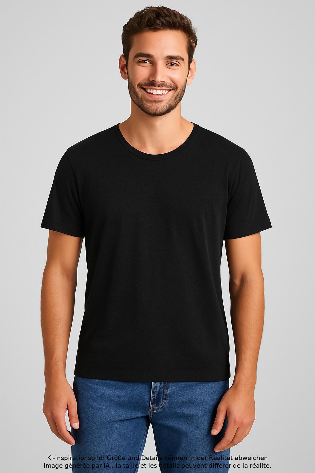 Thumbnail - Filippa K Herren T-Shirt, schwarz, Gr. 48