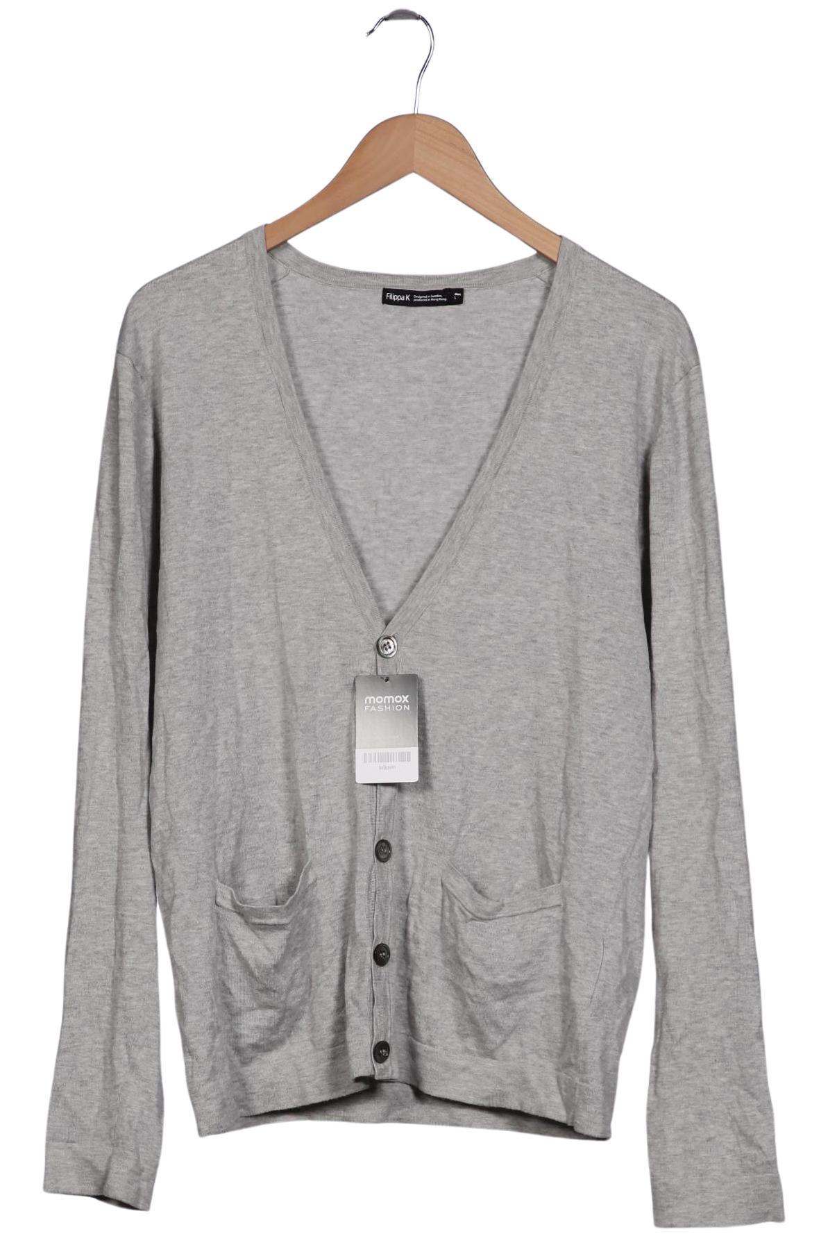 

Filippa K Herren Strickjacke, grau, Gr. 52