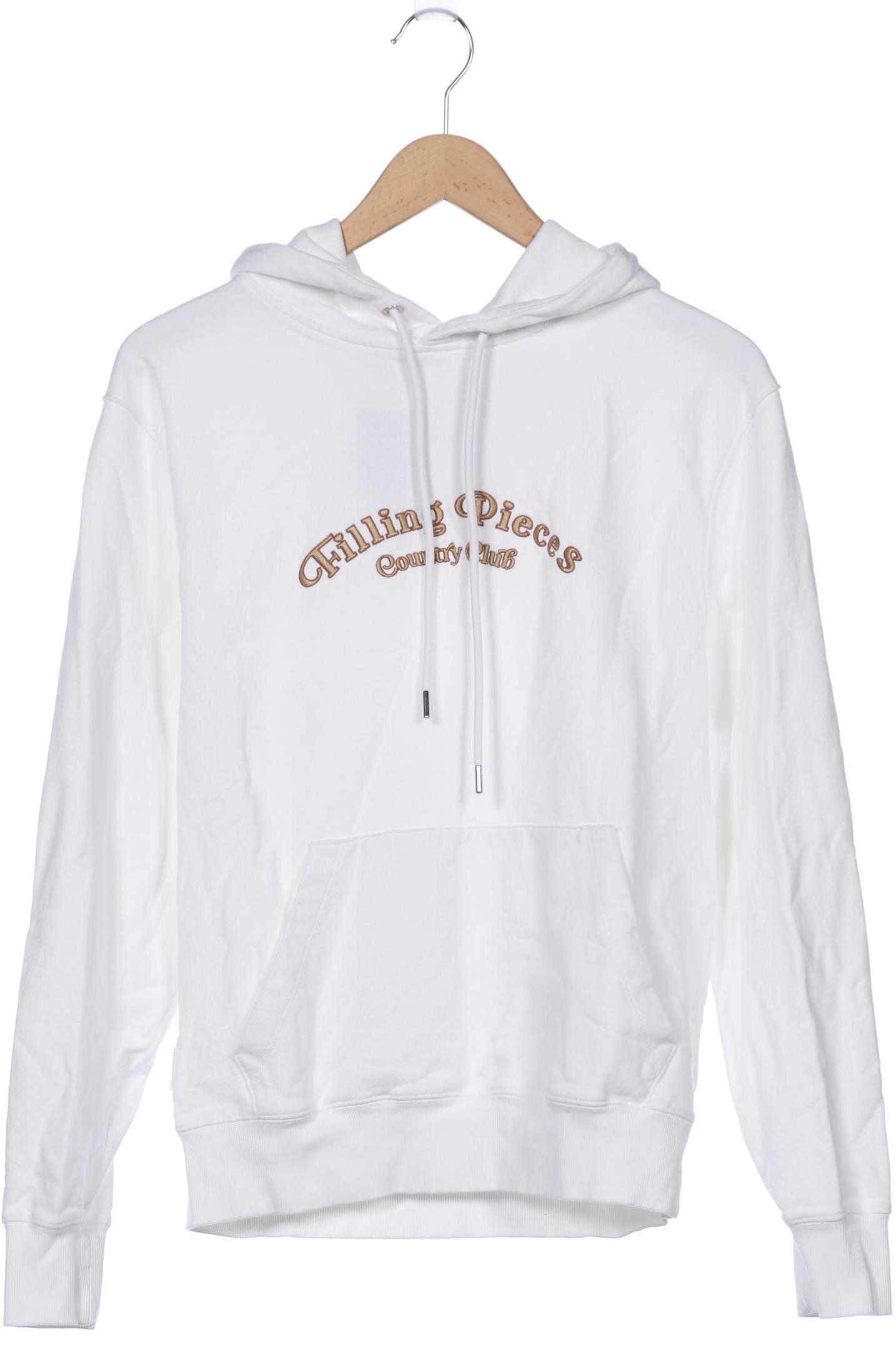 

Filling Pieces Damen Kapuzenpullover, weiß
