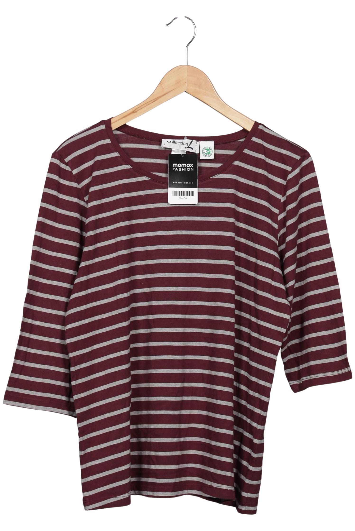

Fine Collection Damen Langarmshirt, bordeaux, Gr. 44