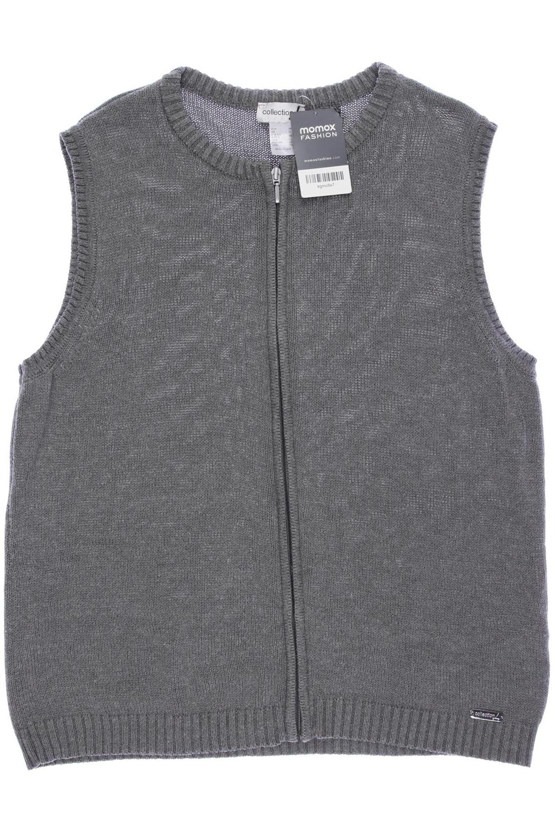 

Fine Collection Damen Strickjacke, grau, Gr. 46