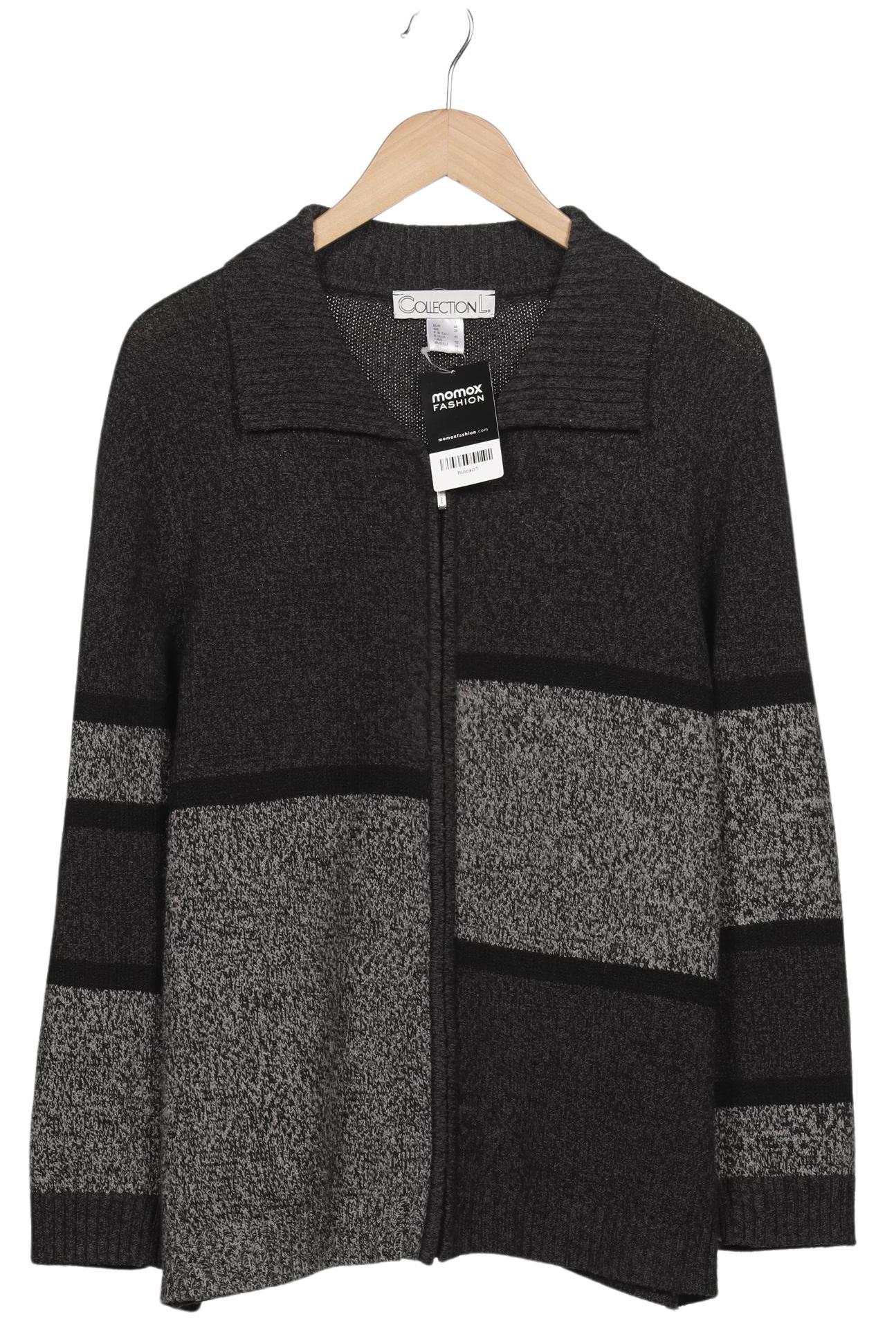 

Fine Collection Damen Strickjacke, grau, Gr. 46