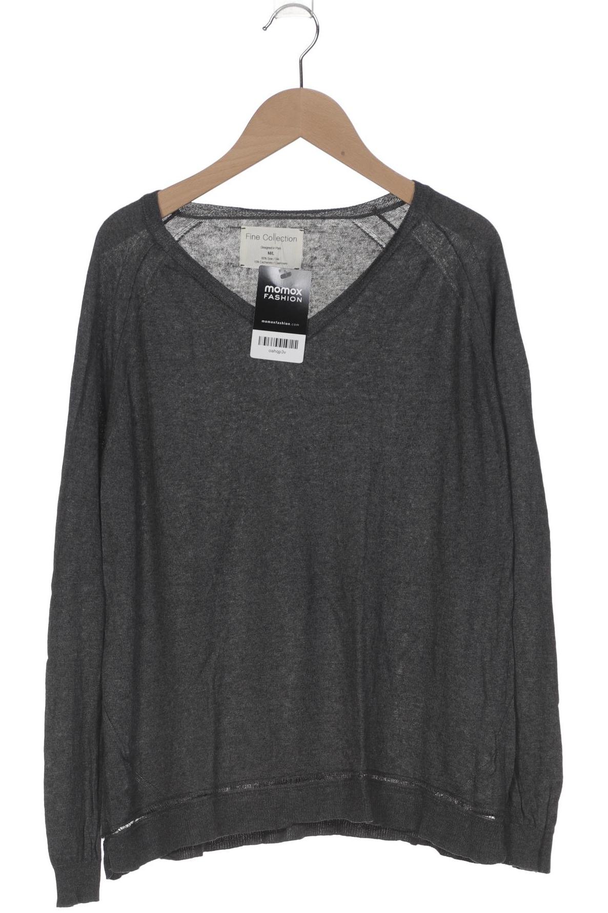 

Fine Collection Damen Pullover, grau, Gr. 38