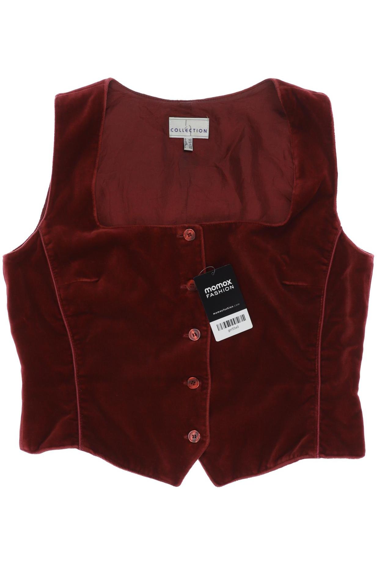 

Fine Collection Damen Weste, rot, Gr. 40