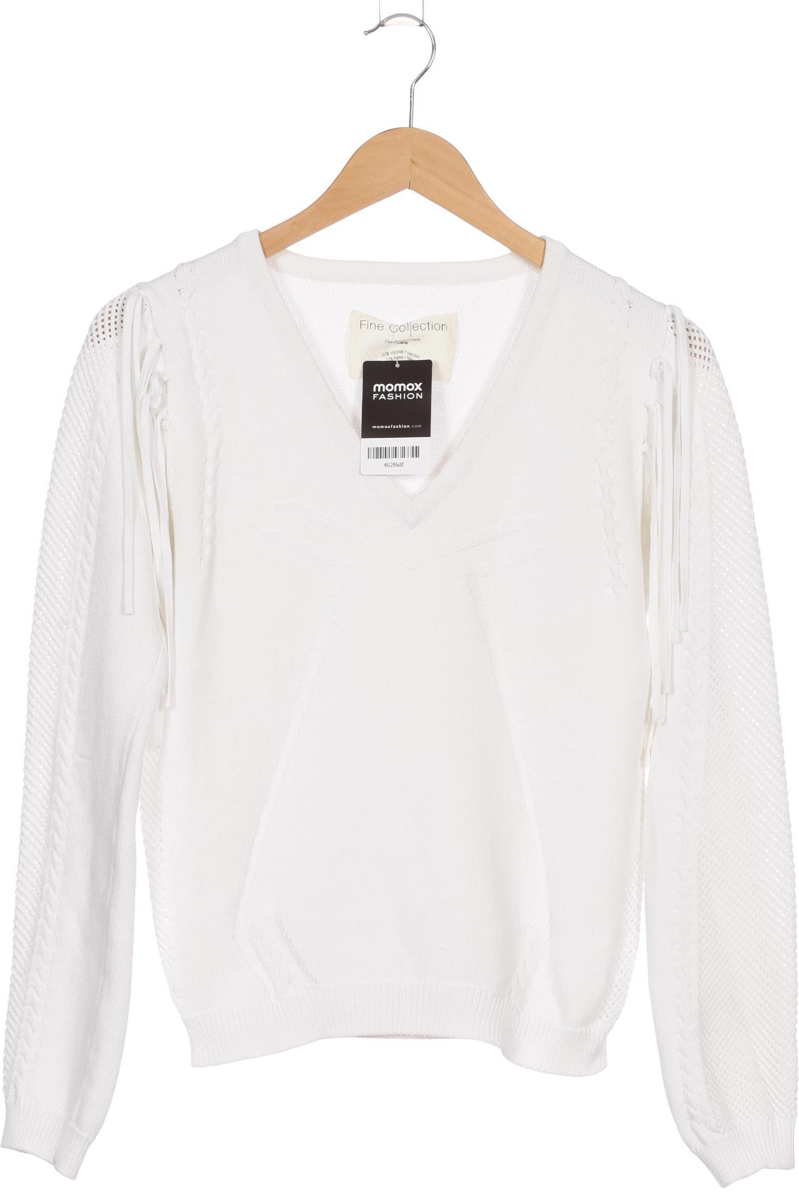 

Fine Collection Damen Pullover, weiß, Gr. 34