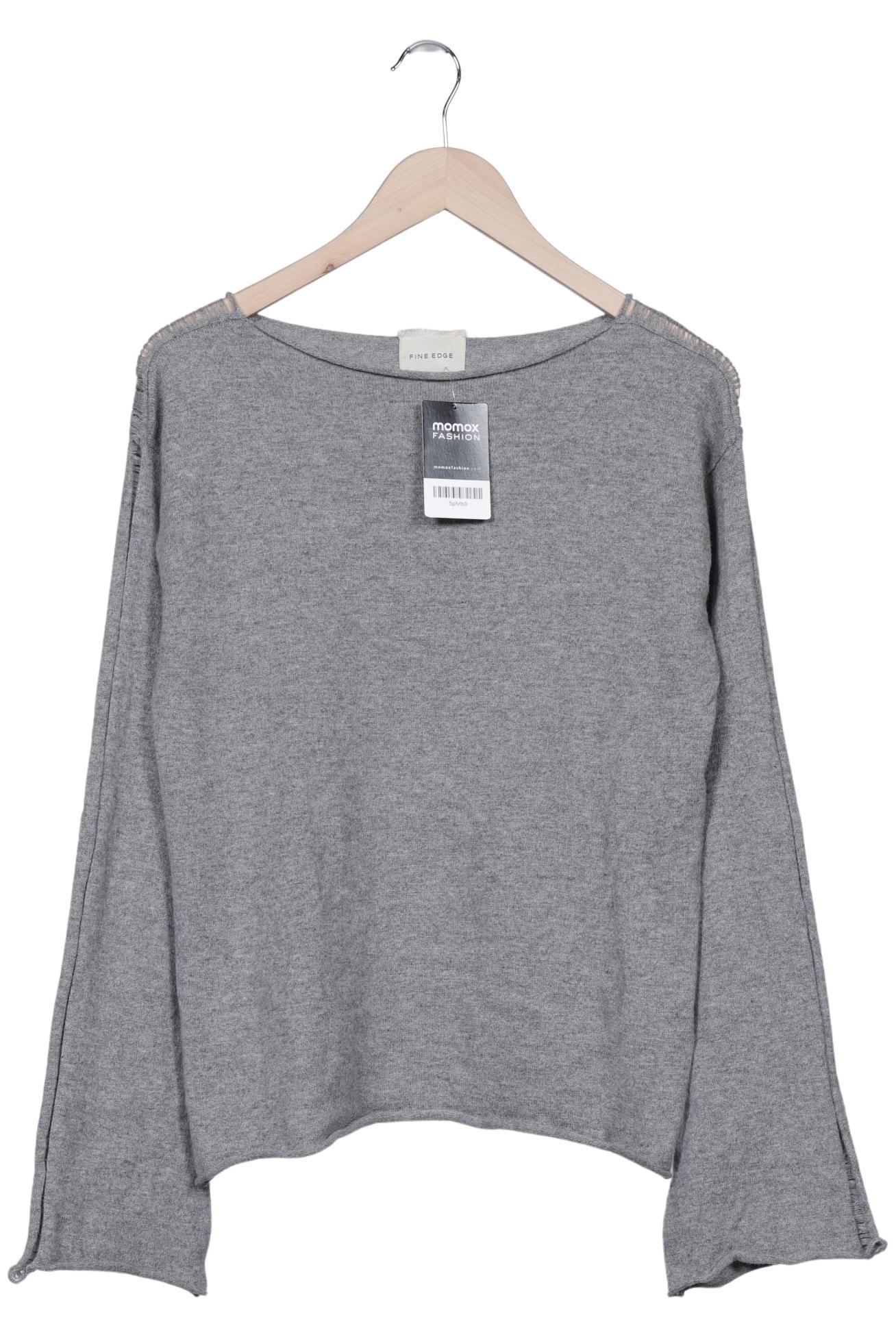 

Fine Edge Damen Pullover, grau, Gr. 34