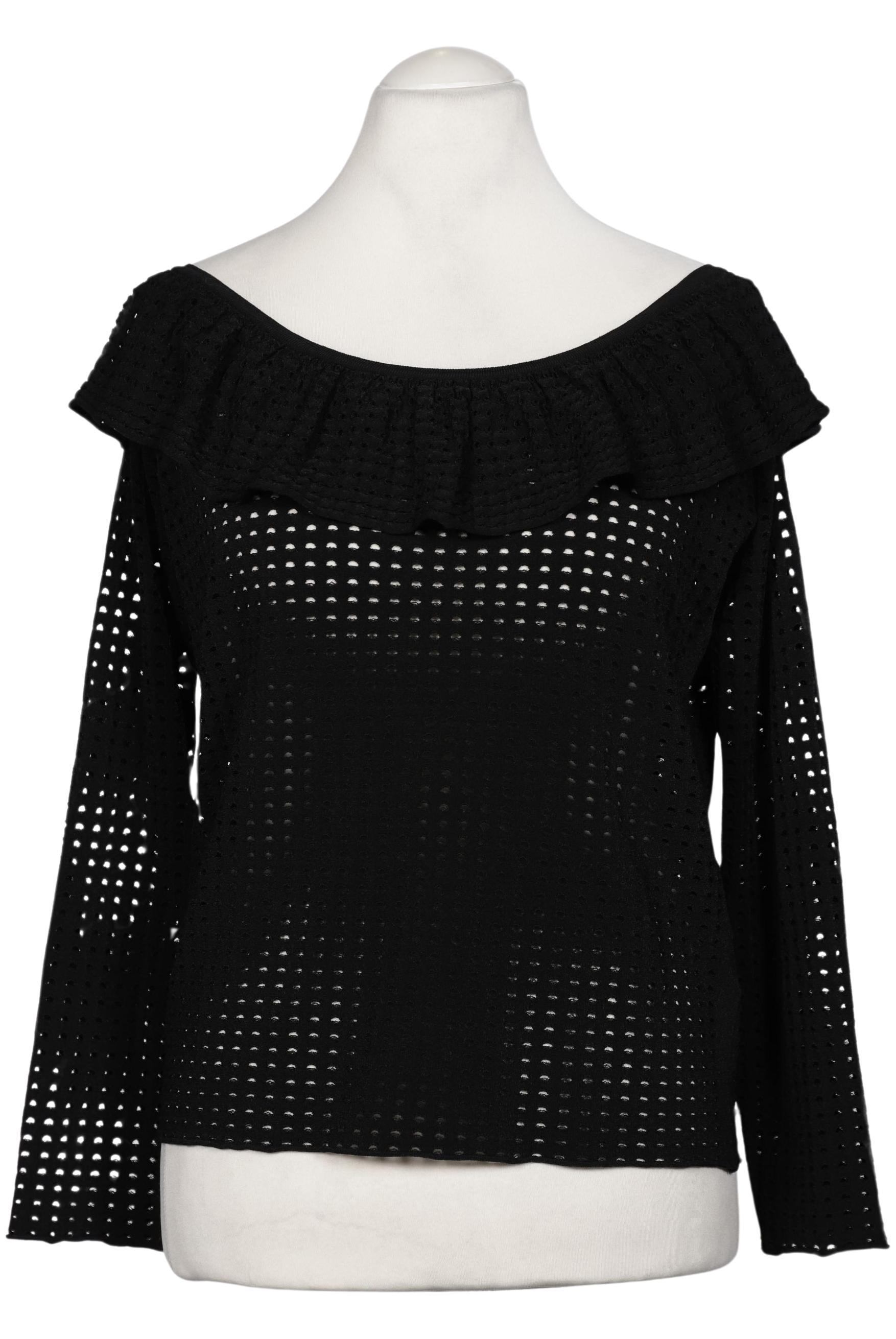 

Fine Edge Damen Langarmshirt, schwarz, Gr. 42