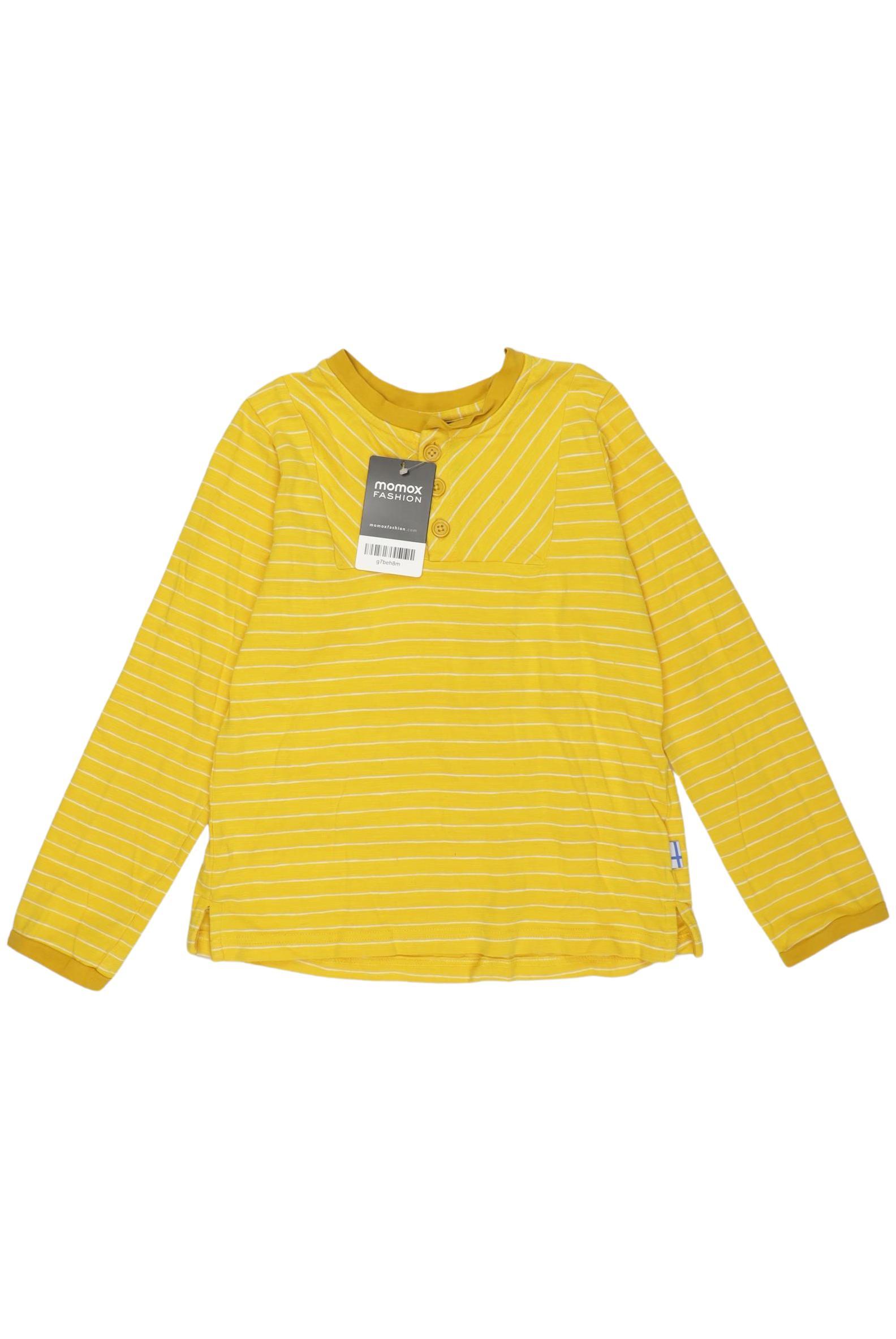 

Finkid Jungen Langarmshirt, gelb, Gr. 128