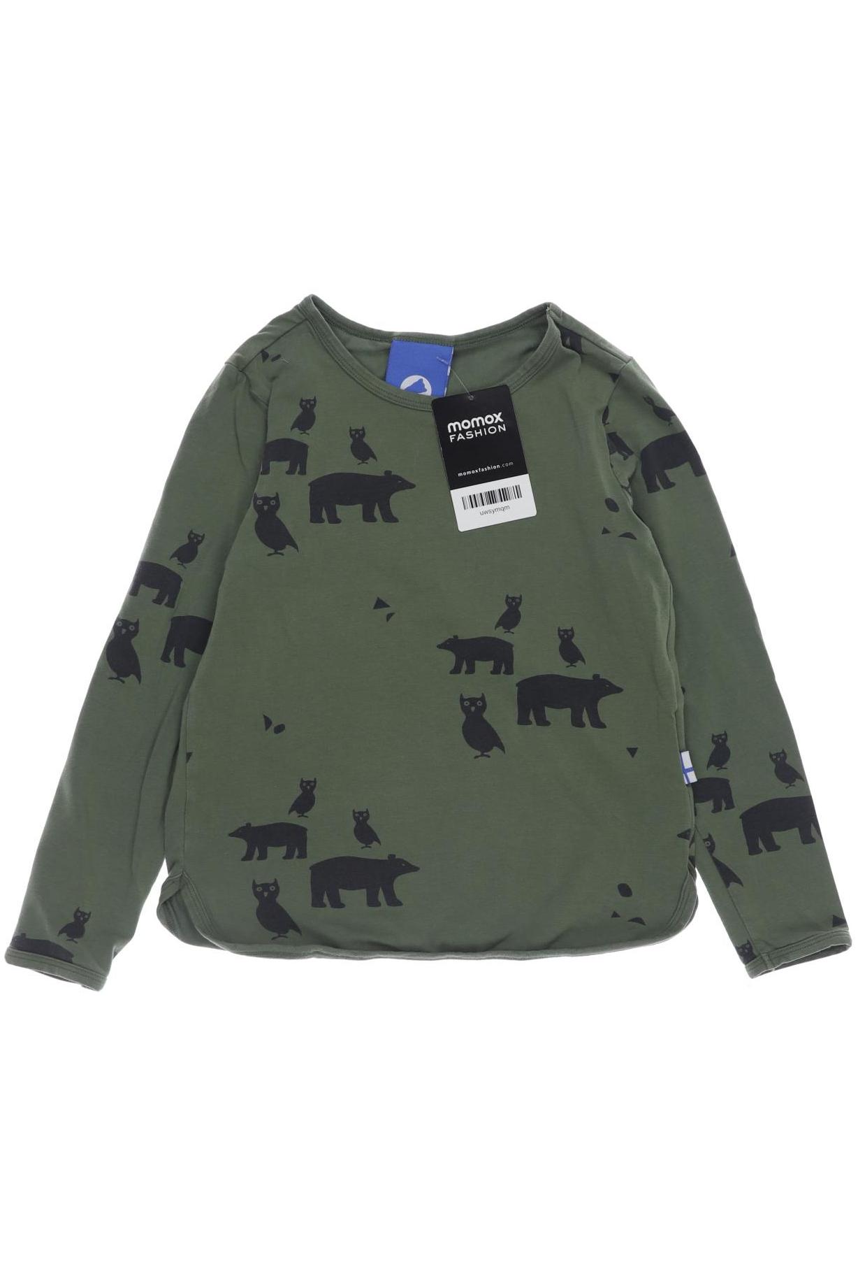 

Finkid Jungen Langarmshirt, grün, Gr. 110